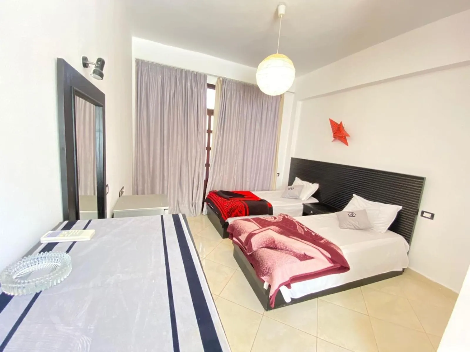 Bed in Santa maria dahab hotel