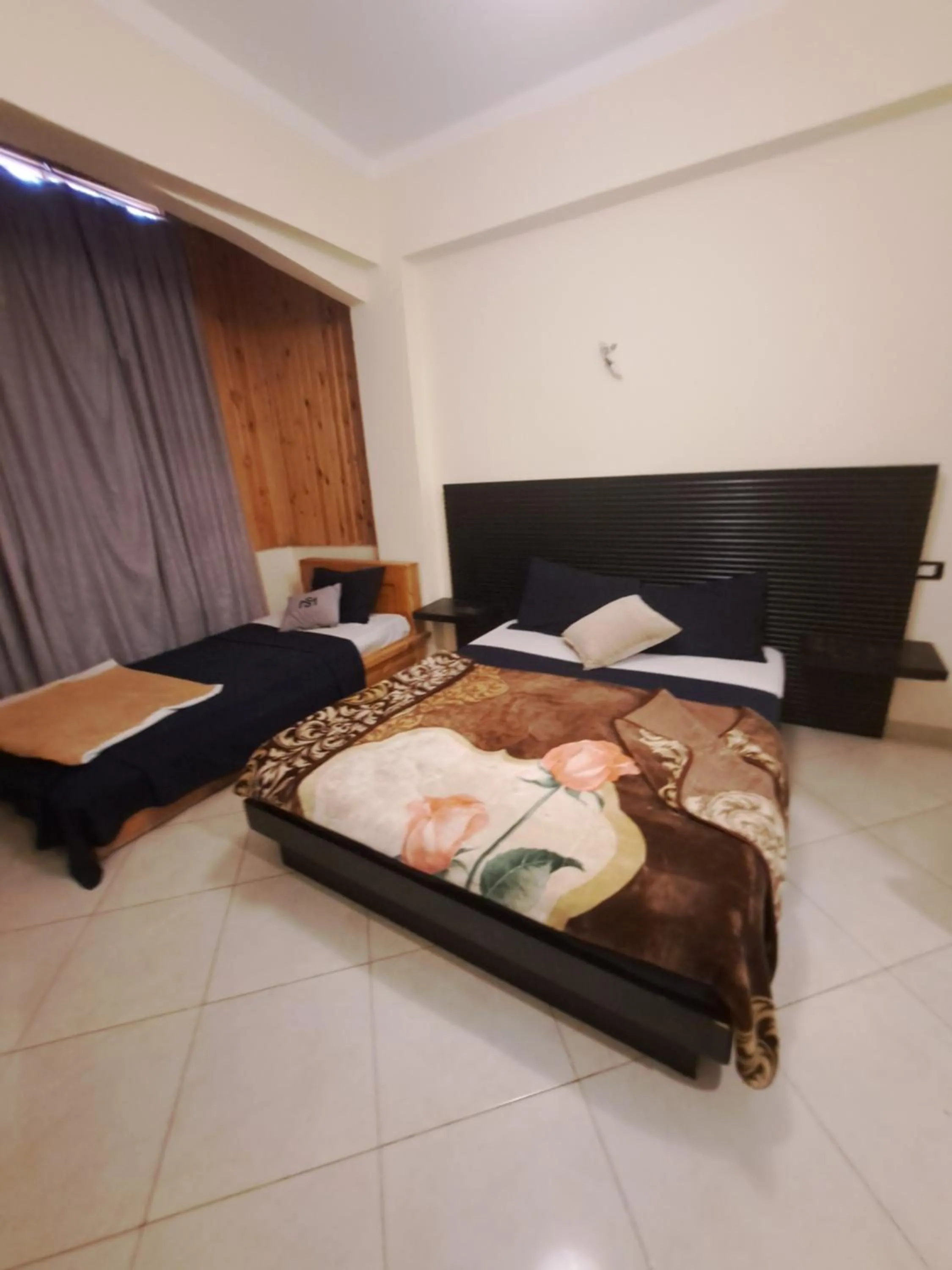 Bed in Santa maria dahab hotel