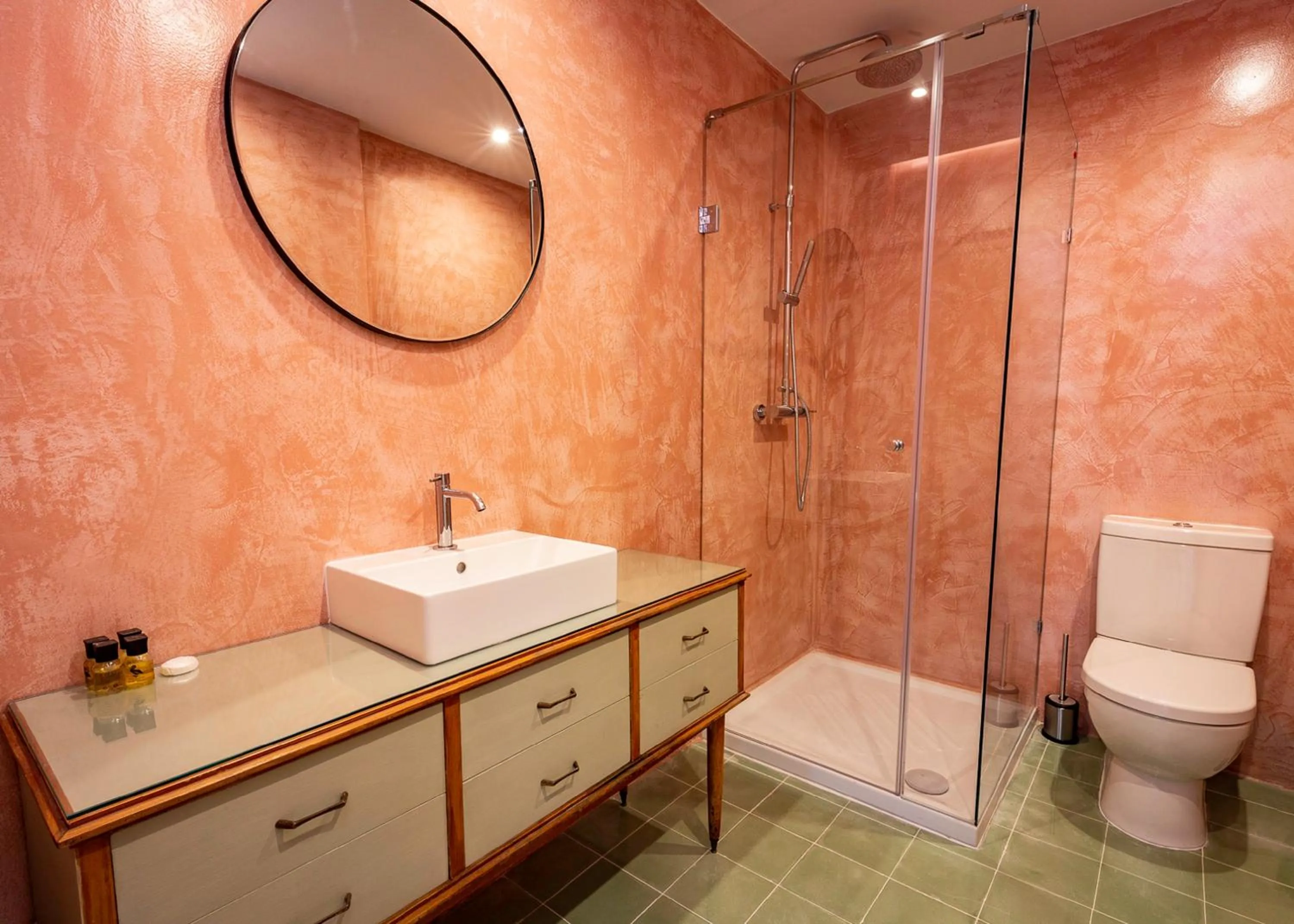 Bathroom in The Vincent Boutique Suites
