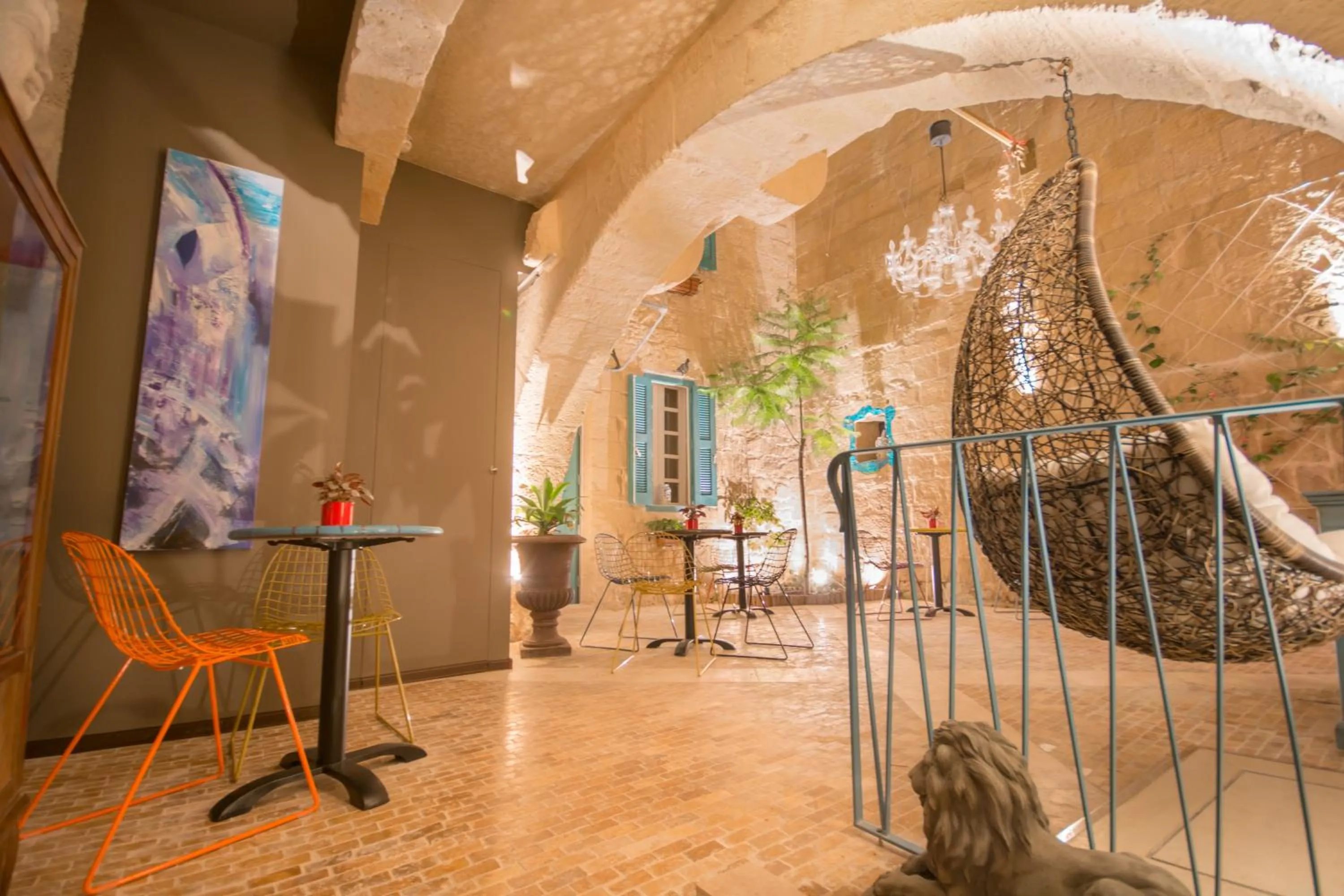 Patio in The Vincent Boutique Suites