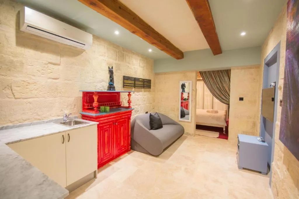 Living room in The Vincent Boutique Suites