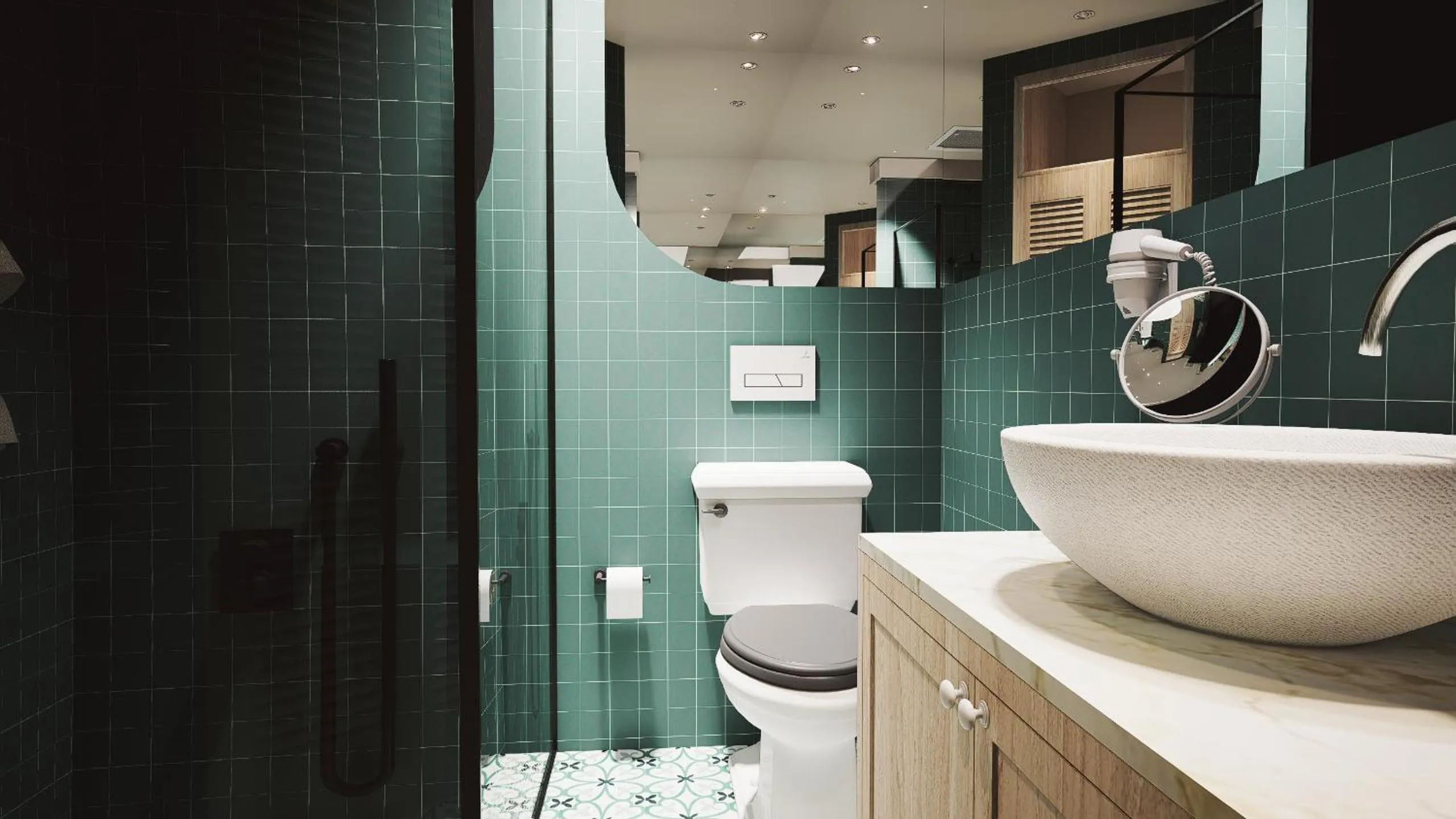 Bathroom in The Vincent Boutique Hotel, BW Premier Collection