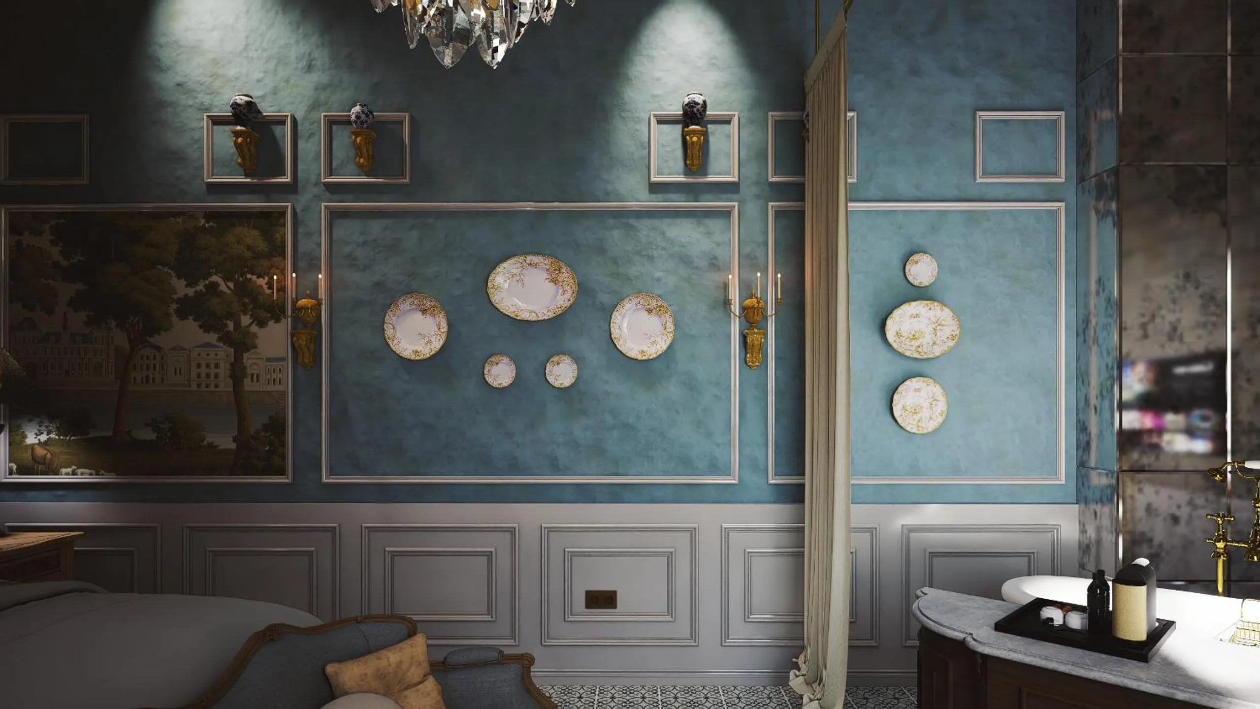 Bed in The Vincent Boutique Hotel, BW Premier Collection