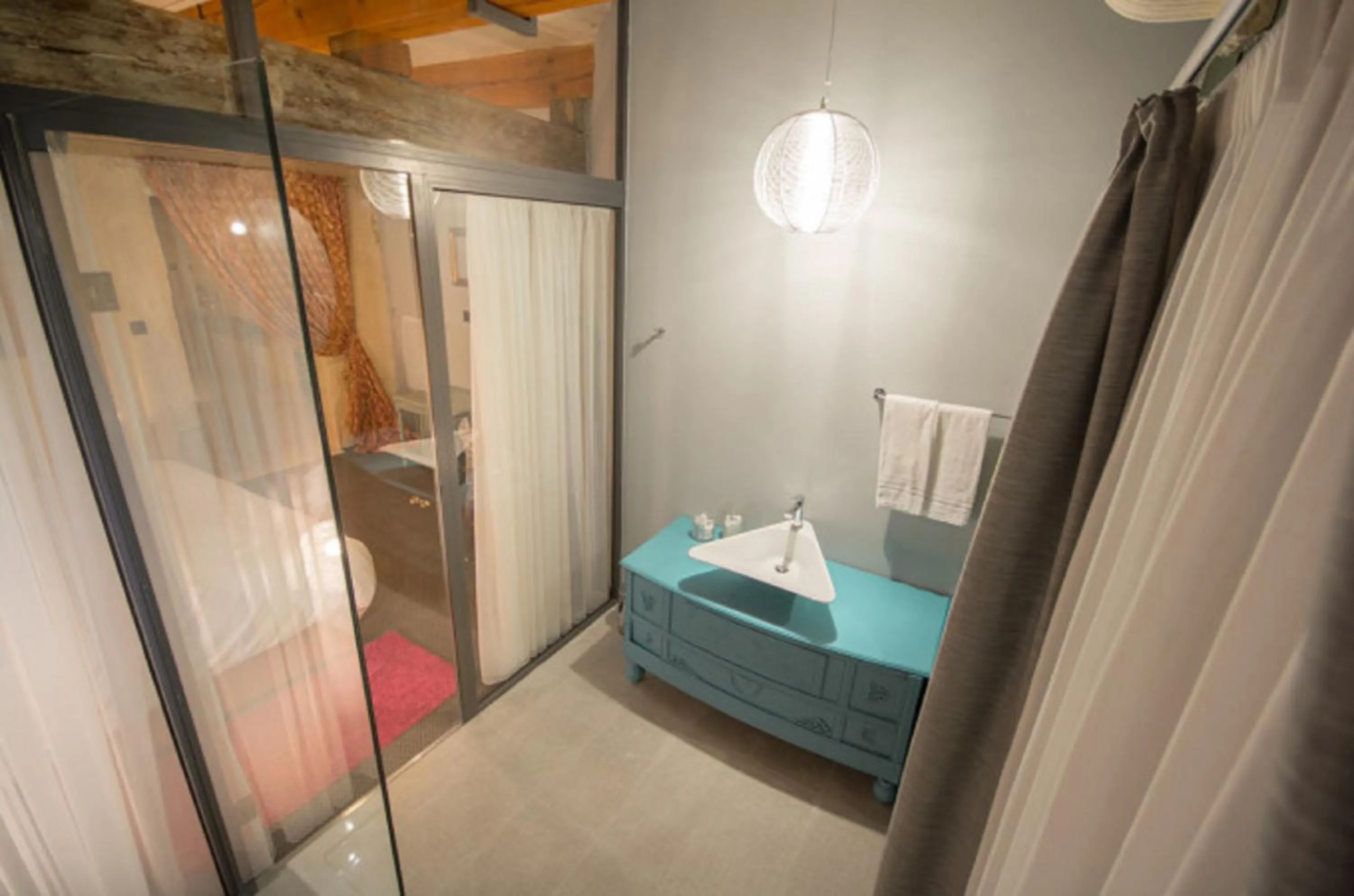 Bathroom in The Vincent Boutique Suites