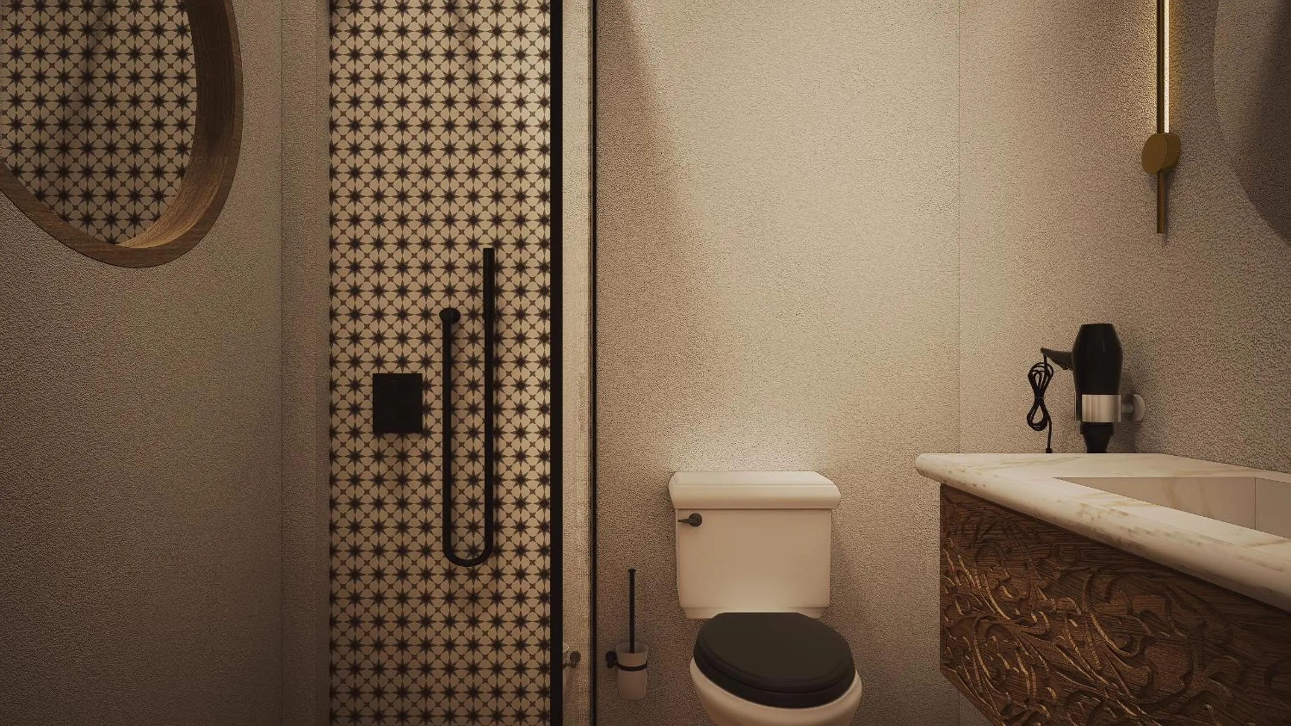 Bathroom in The Vincent Boutique Hotel, BW Premier Collection