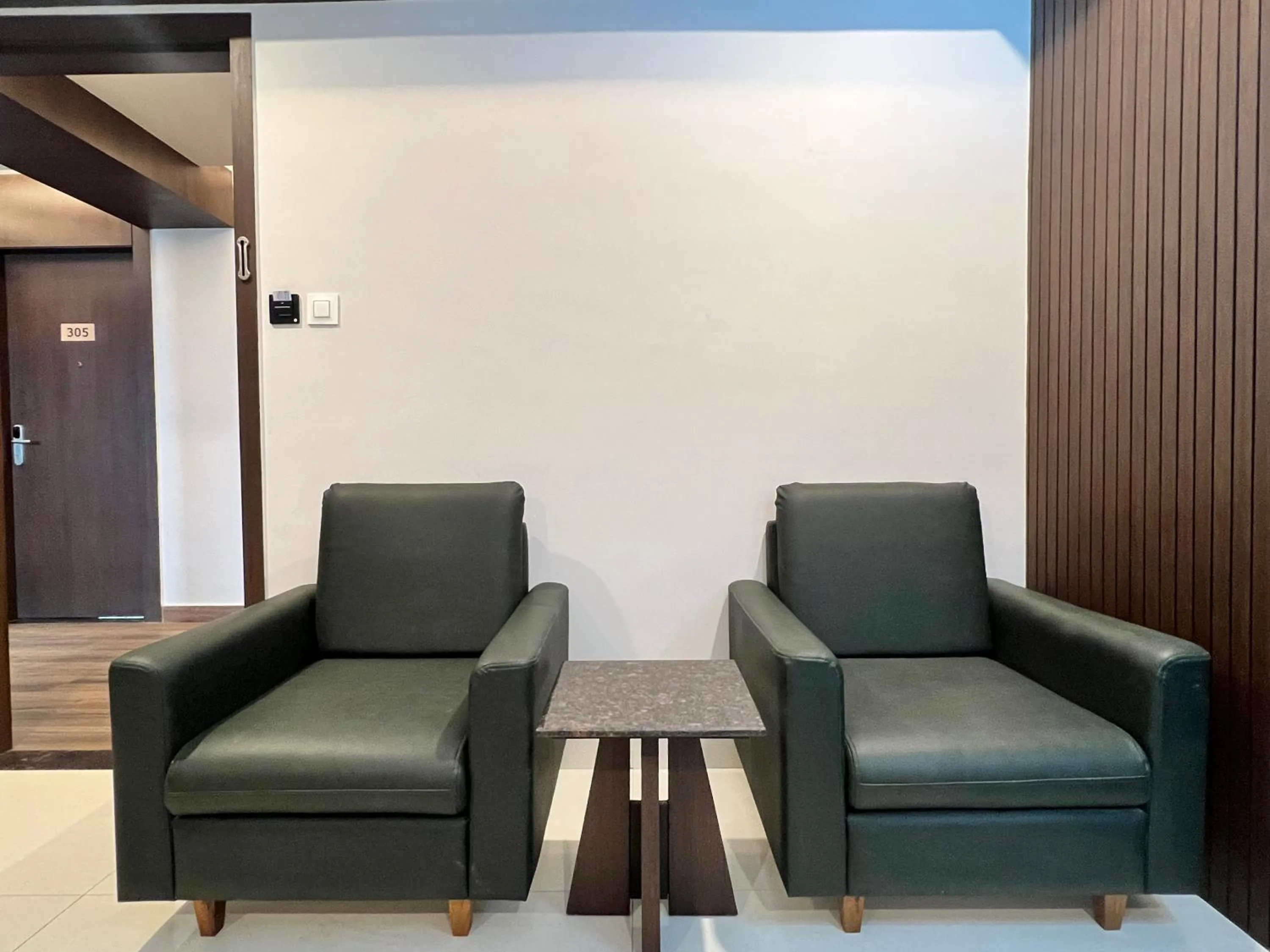 Seating area in HOTEL PRAJYOT