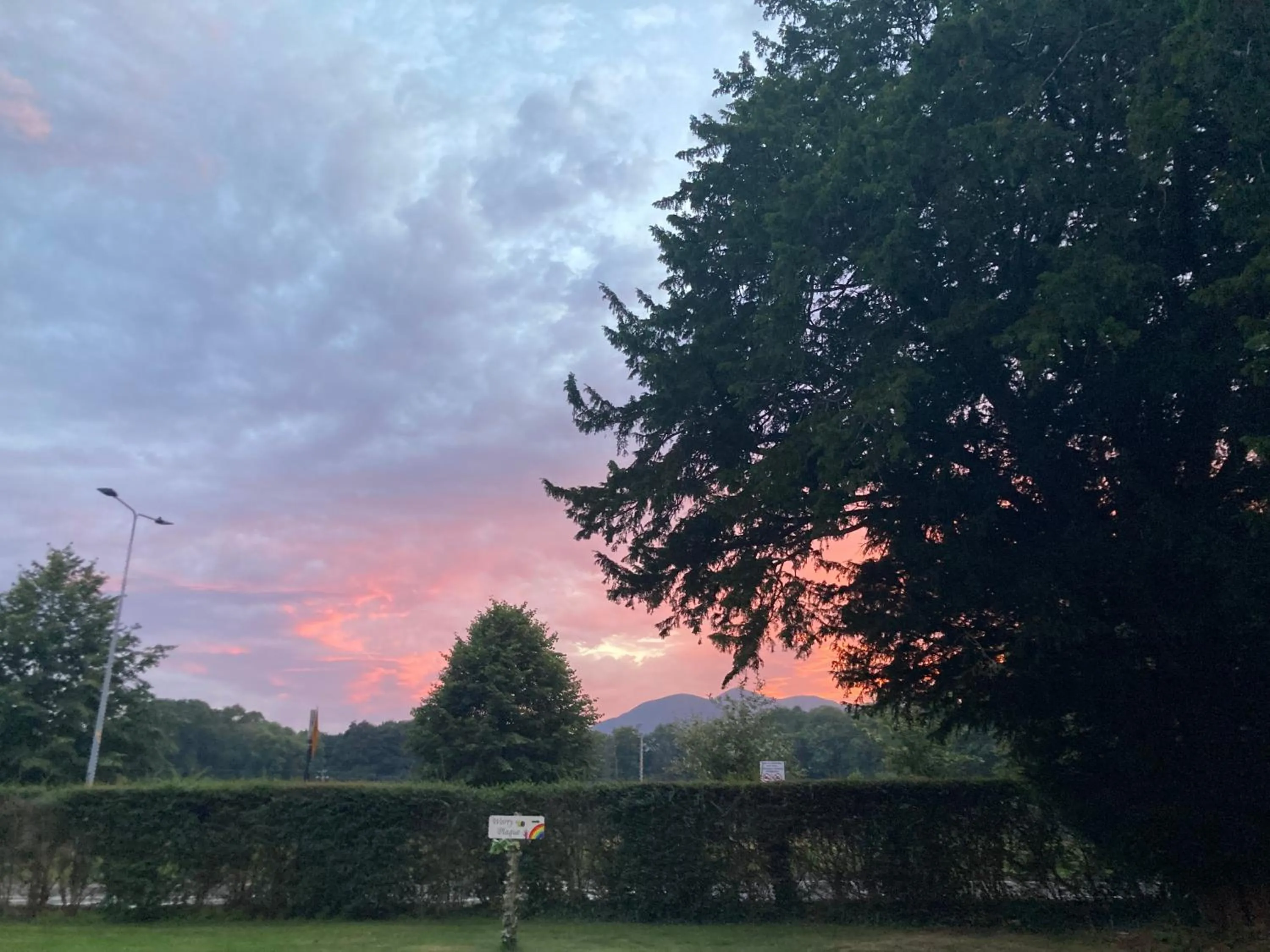 Natural landscape in Cillcearn House