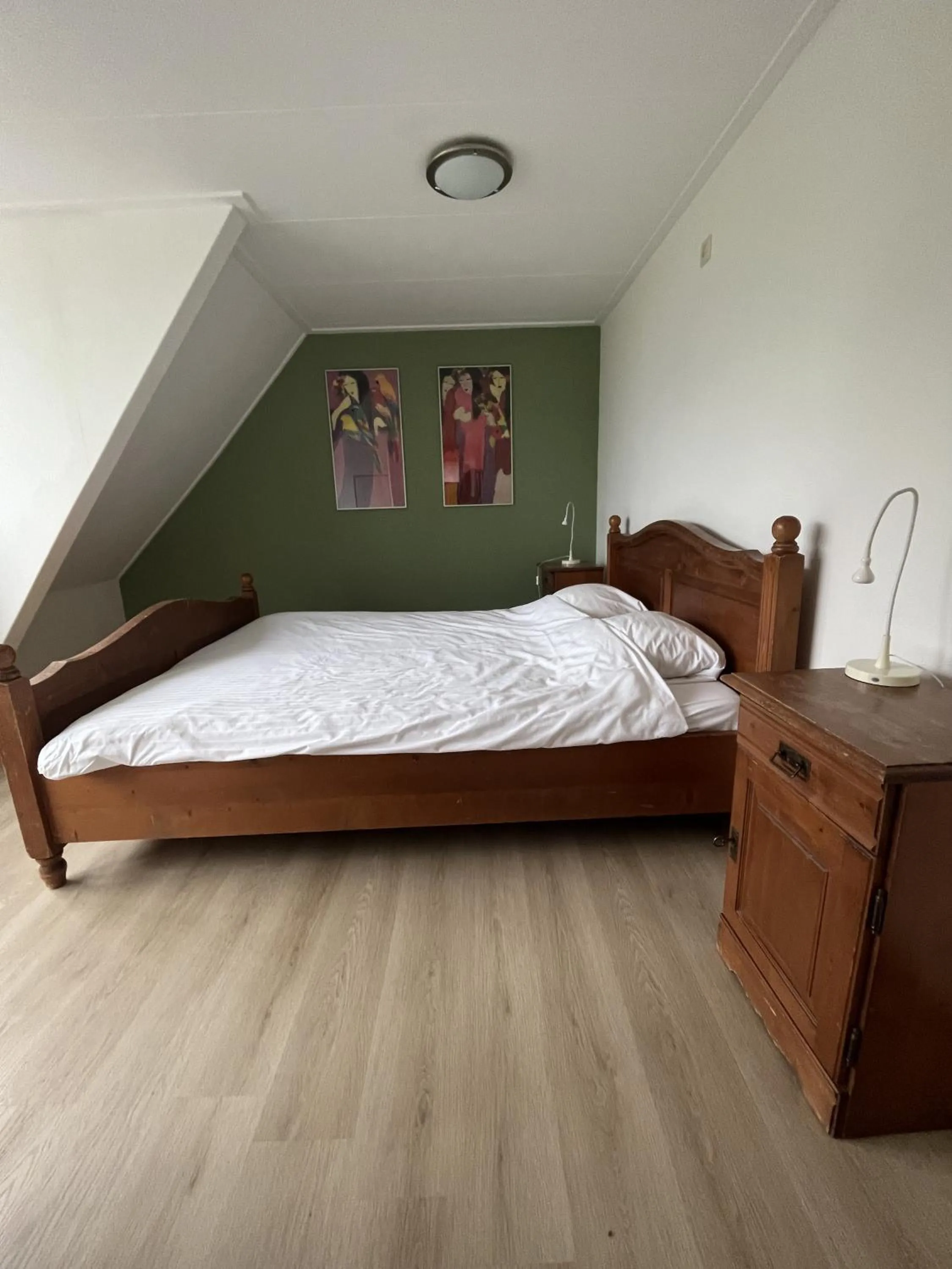 Bedroom, Bed in Vakantiehuisjes Marsherne