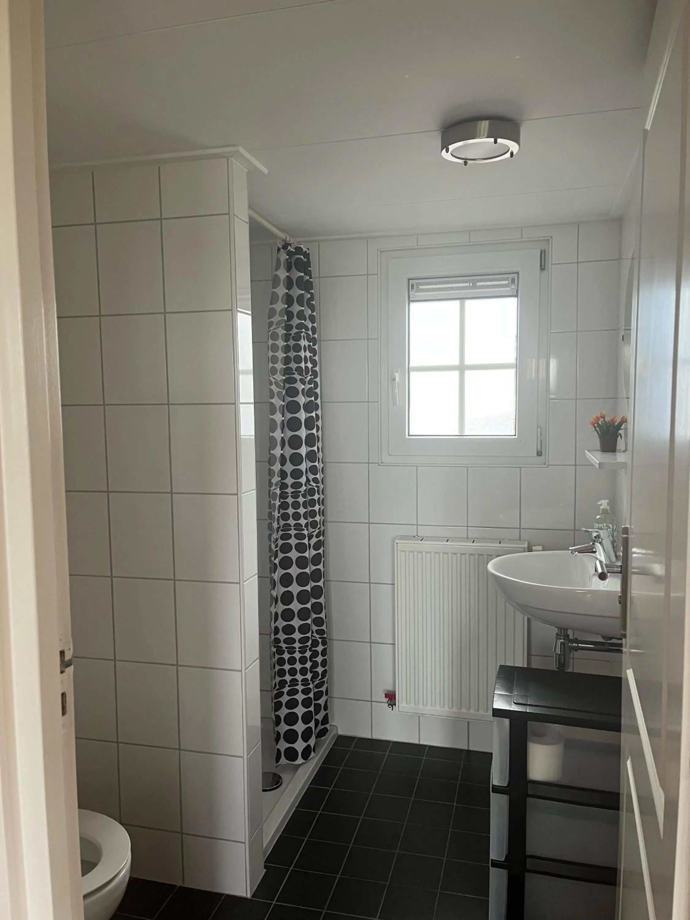 Shower in Vakantiehuisjes Marsherne
