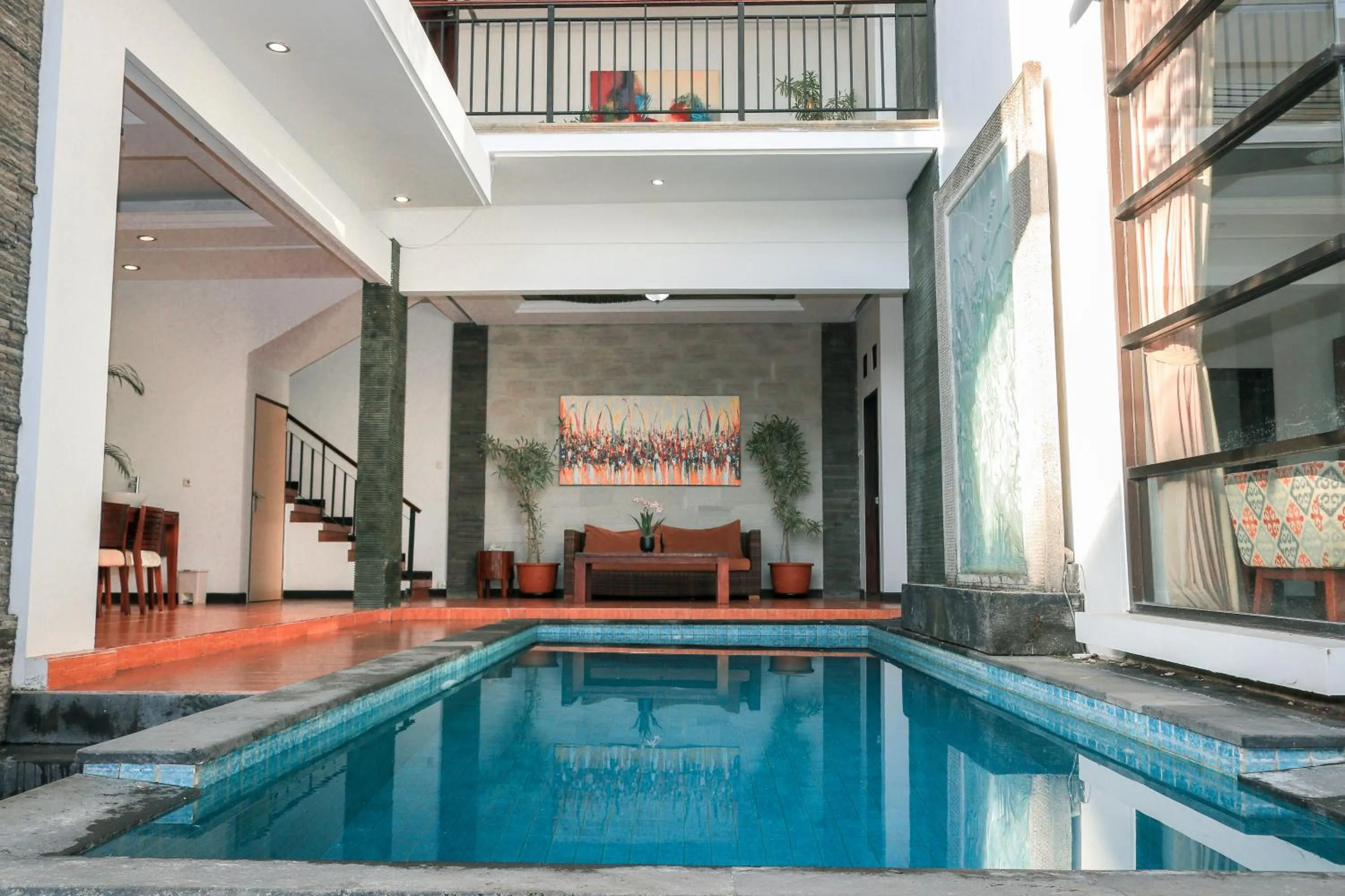Swimming pool in Argya Santi Suite and Villas