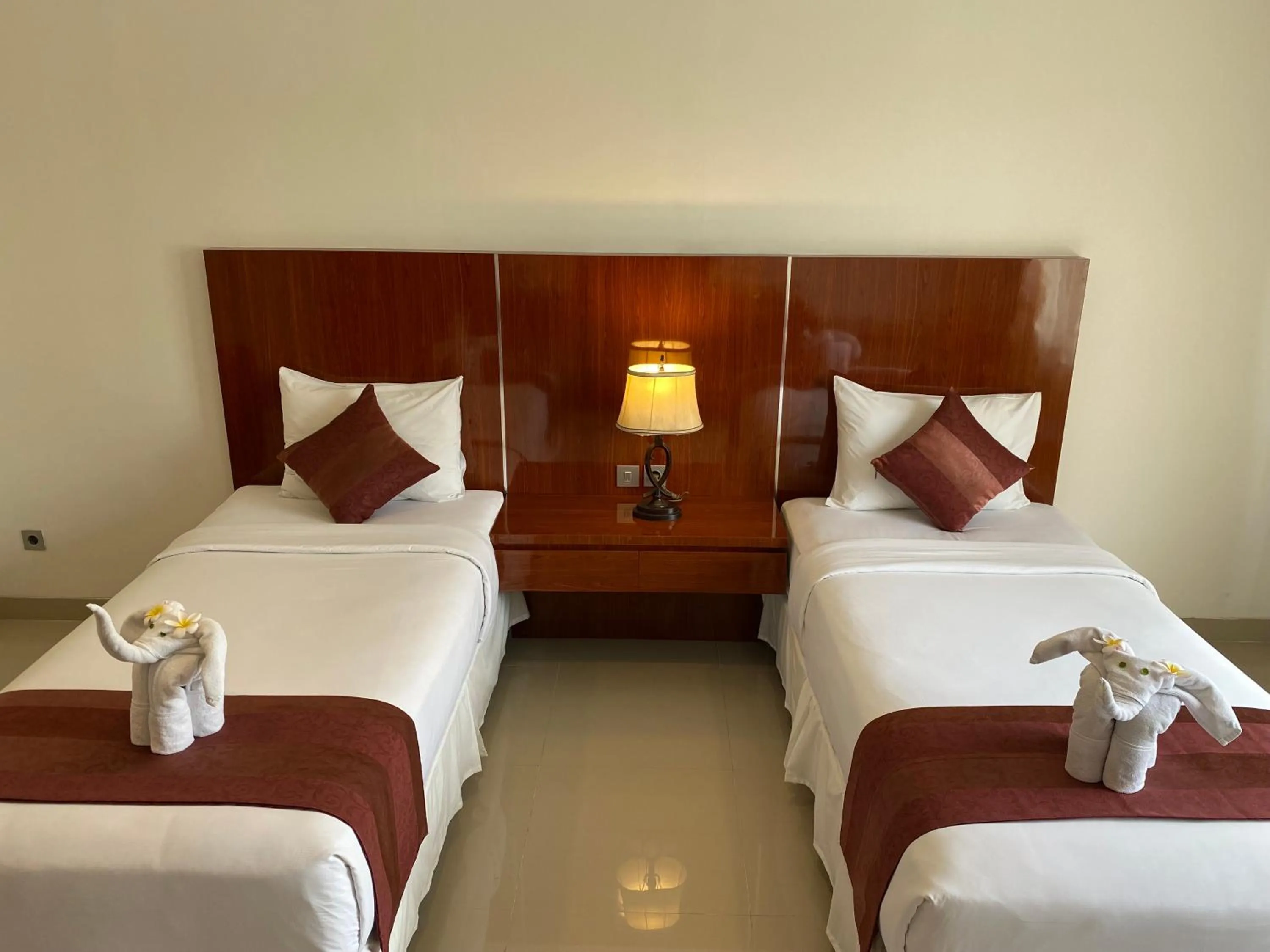 Bed in Argya Santi Suite and Villas