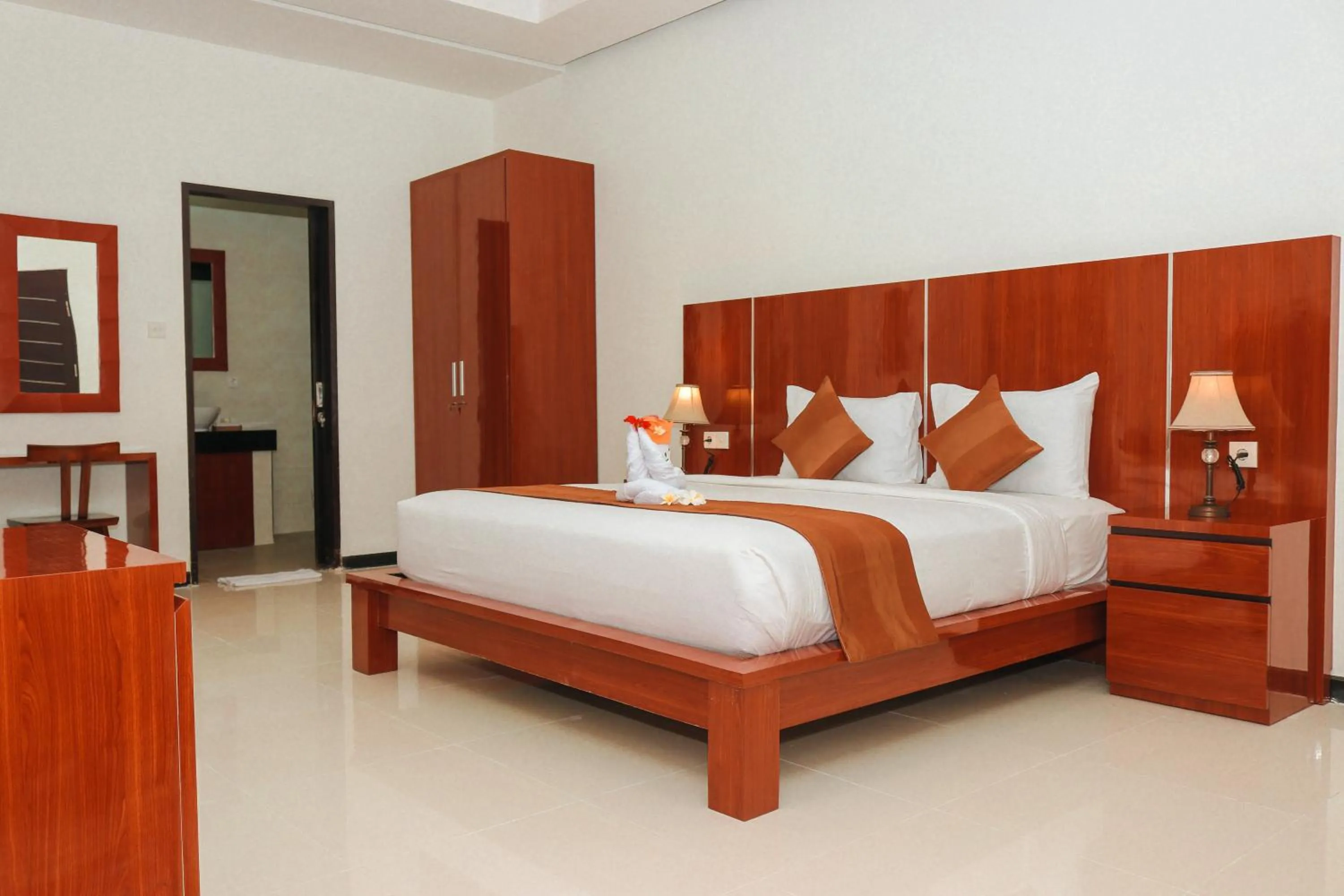 Bedroom, Bed in Argya Santi Suite and Villas