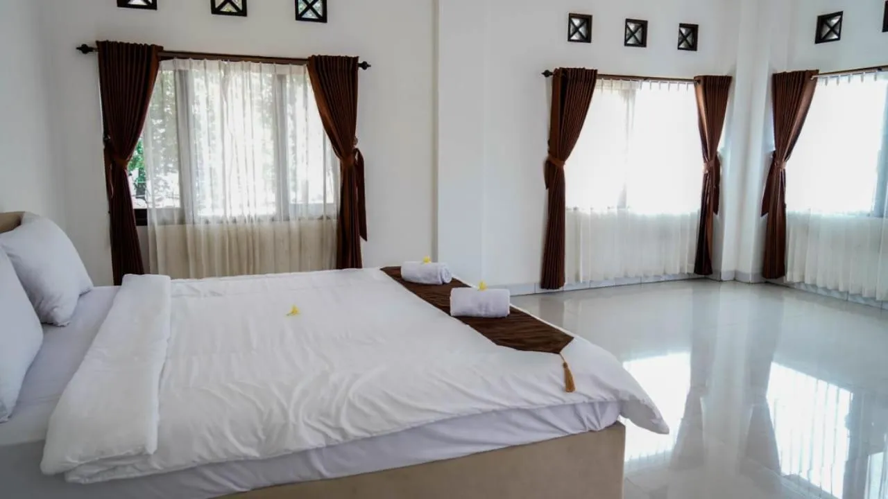 Bed in Hotel pondok putri