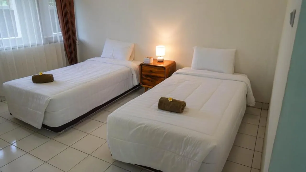 Bed in Hotel pondok putri