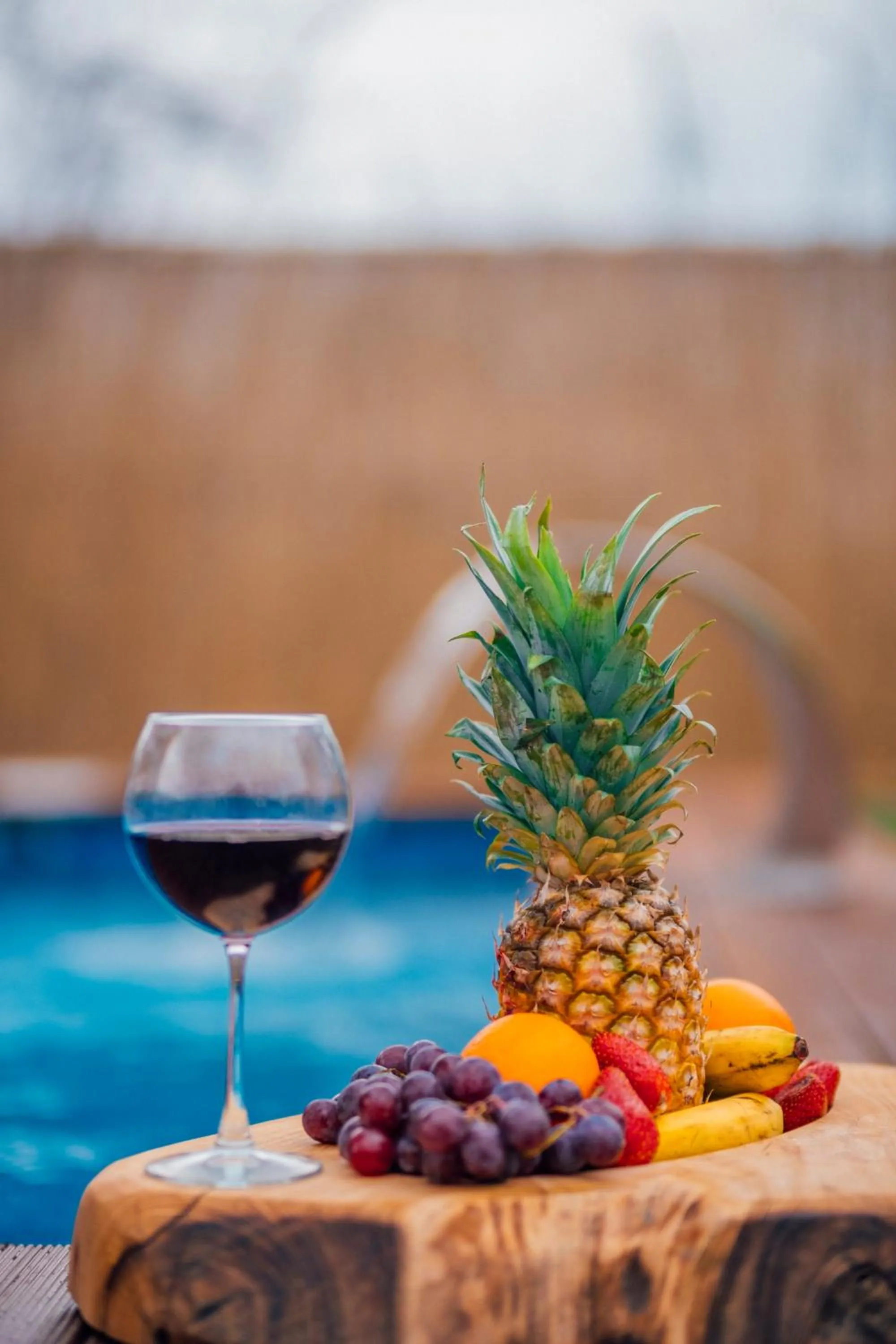 Pool view in Vital Göl Sapanca Özel Havuzlu Bungalov & Villa