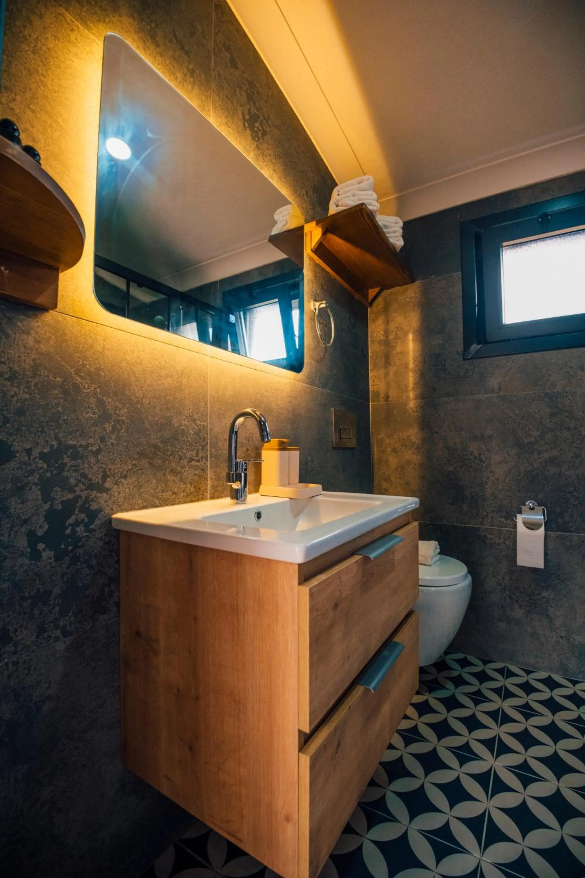 Bathroom in Vital Göl Sapanca Özel Havuzlu Bungalov & Villa