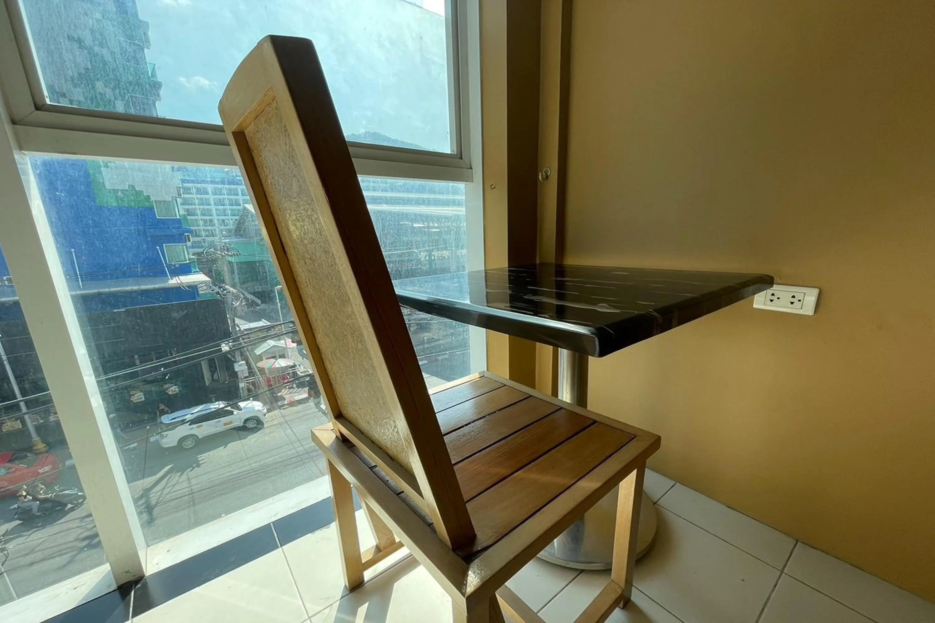 Seating area in Landmark Patong Hotel