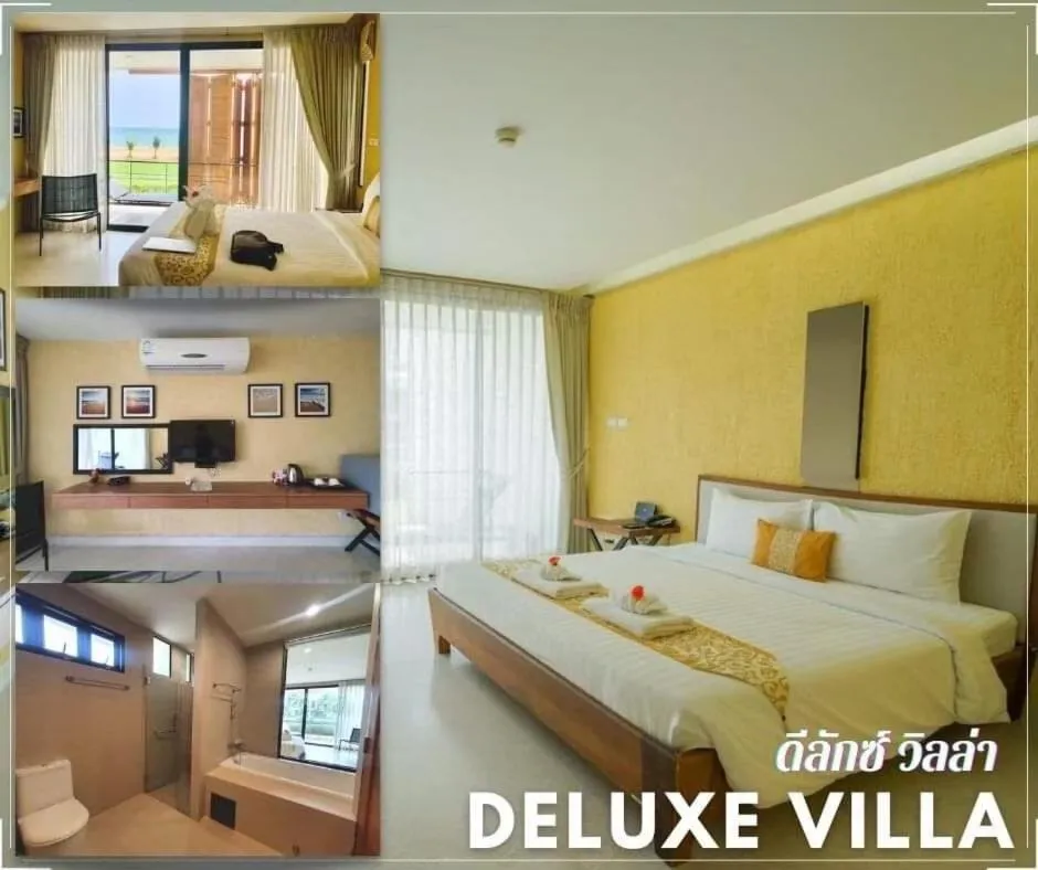 Bed in Serene Phla Resort and Restaurant