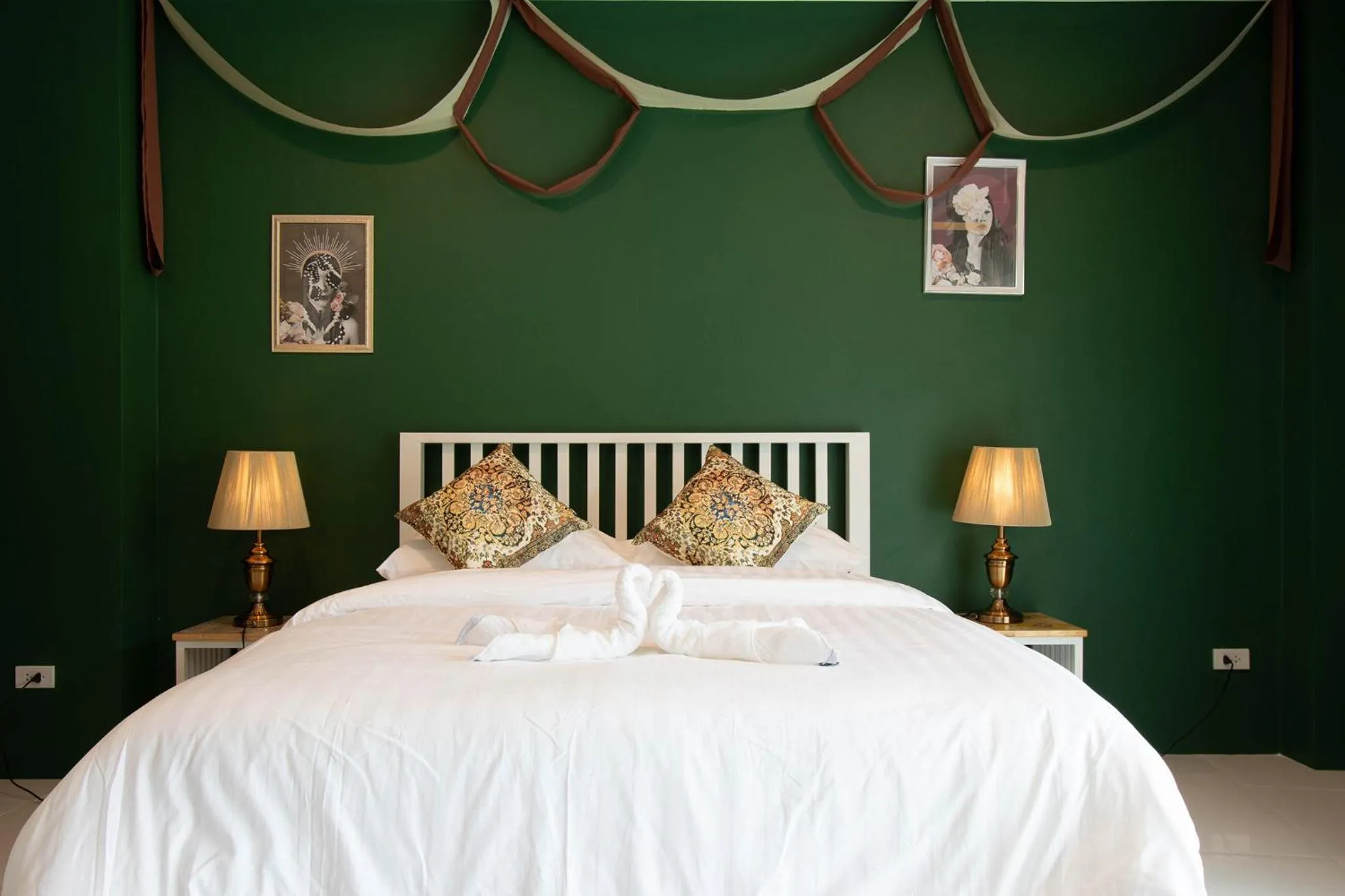 Bed in Hacienda Resort - Mae Phim