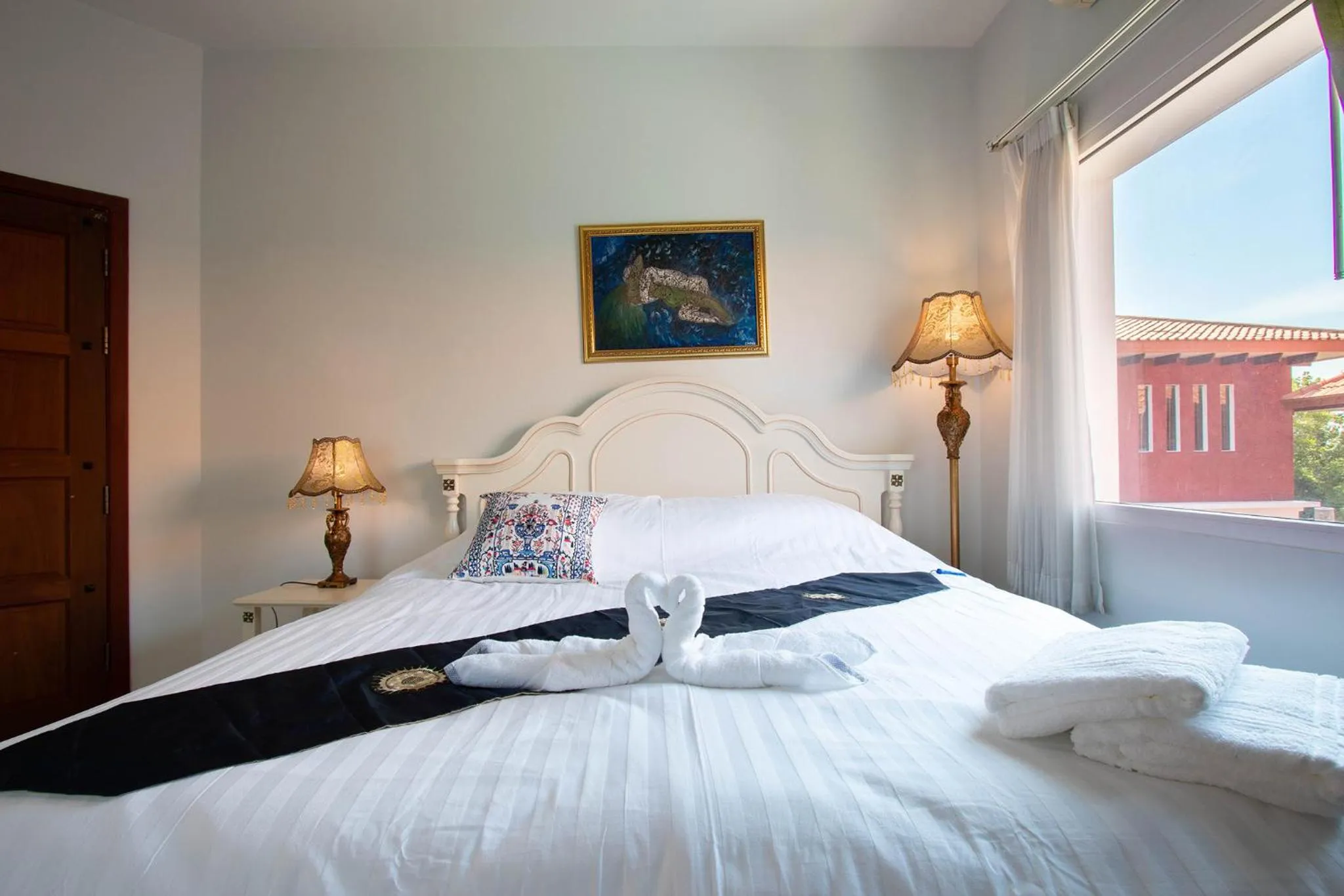 Photo of the whole room, Bed in Hacienda Resort - Mae Phim