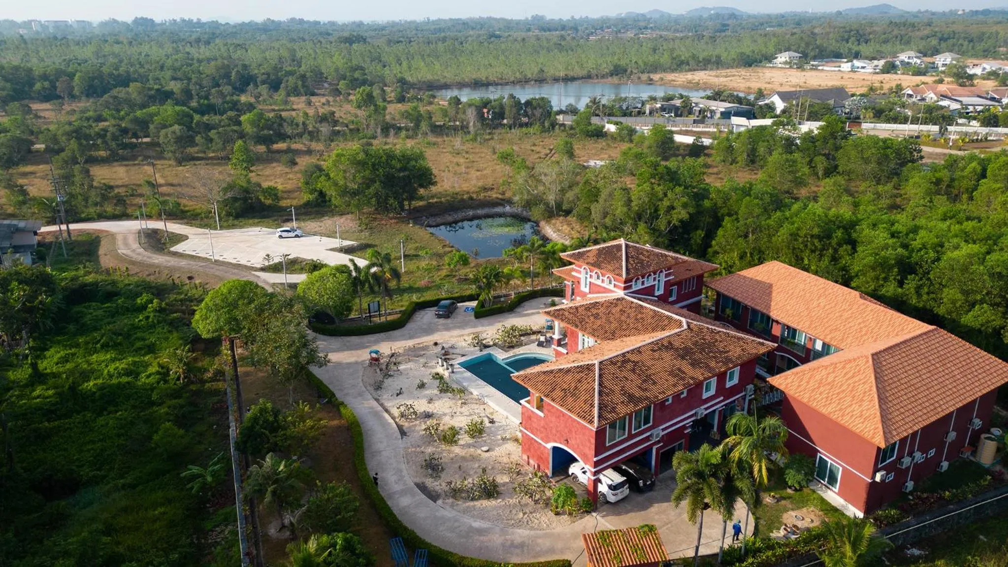 Garden in Hacienda Resort - Mae Phim
