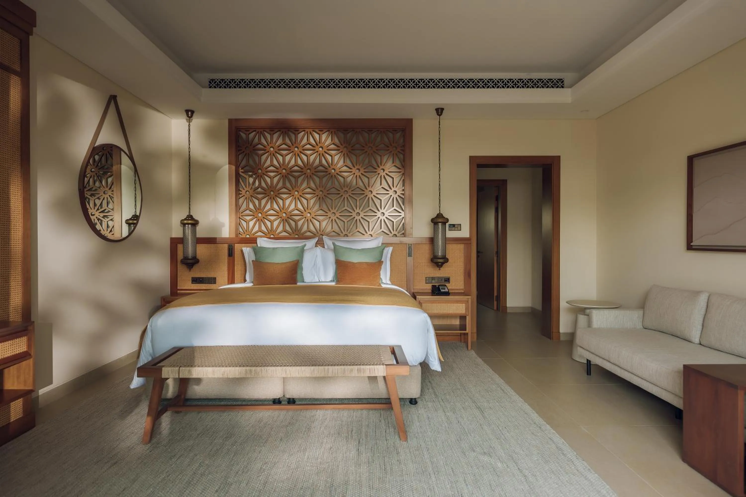 Bedroom, Bed in Naama Beach Villas & Spa