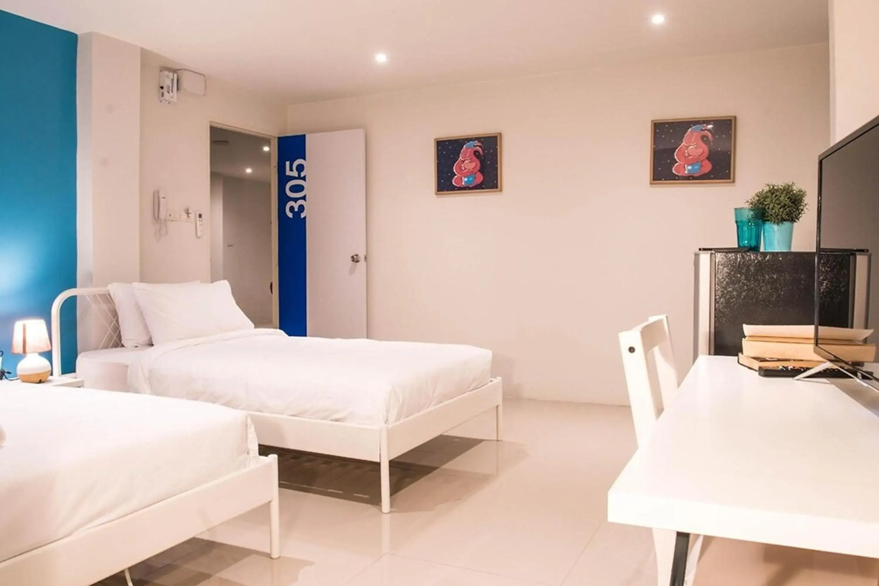 Standard Twin Room in ME U Hostel Pattaya Standard Twin Room in ME U Hostel Pattaya