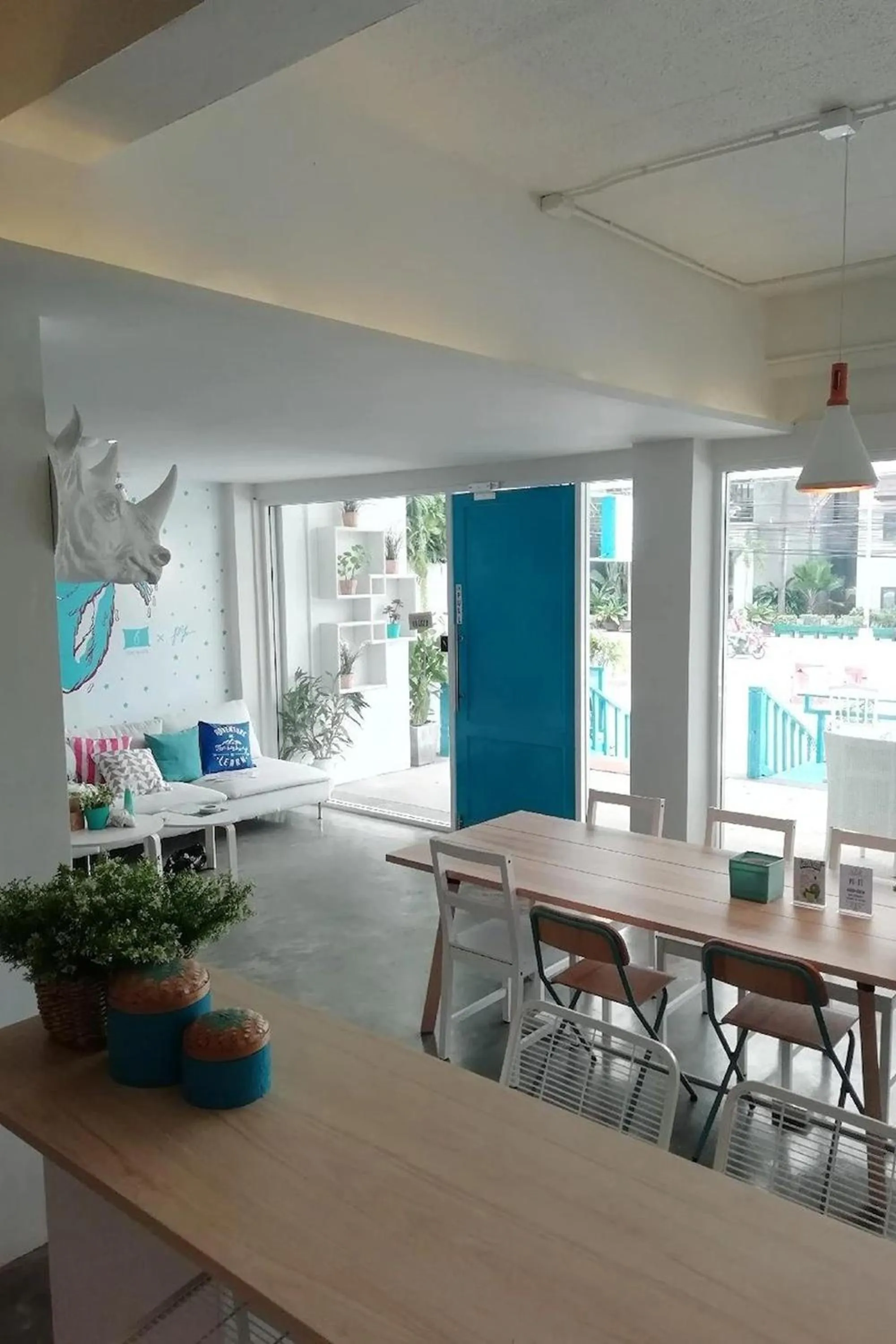 Lobby or reception in ME U Hostel Pattaya