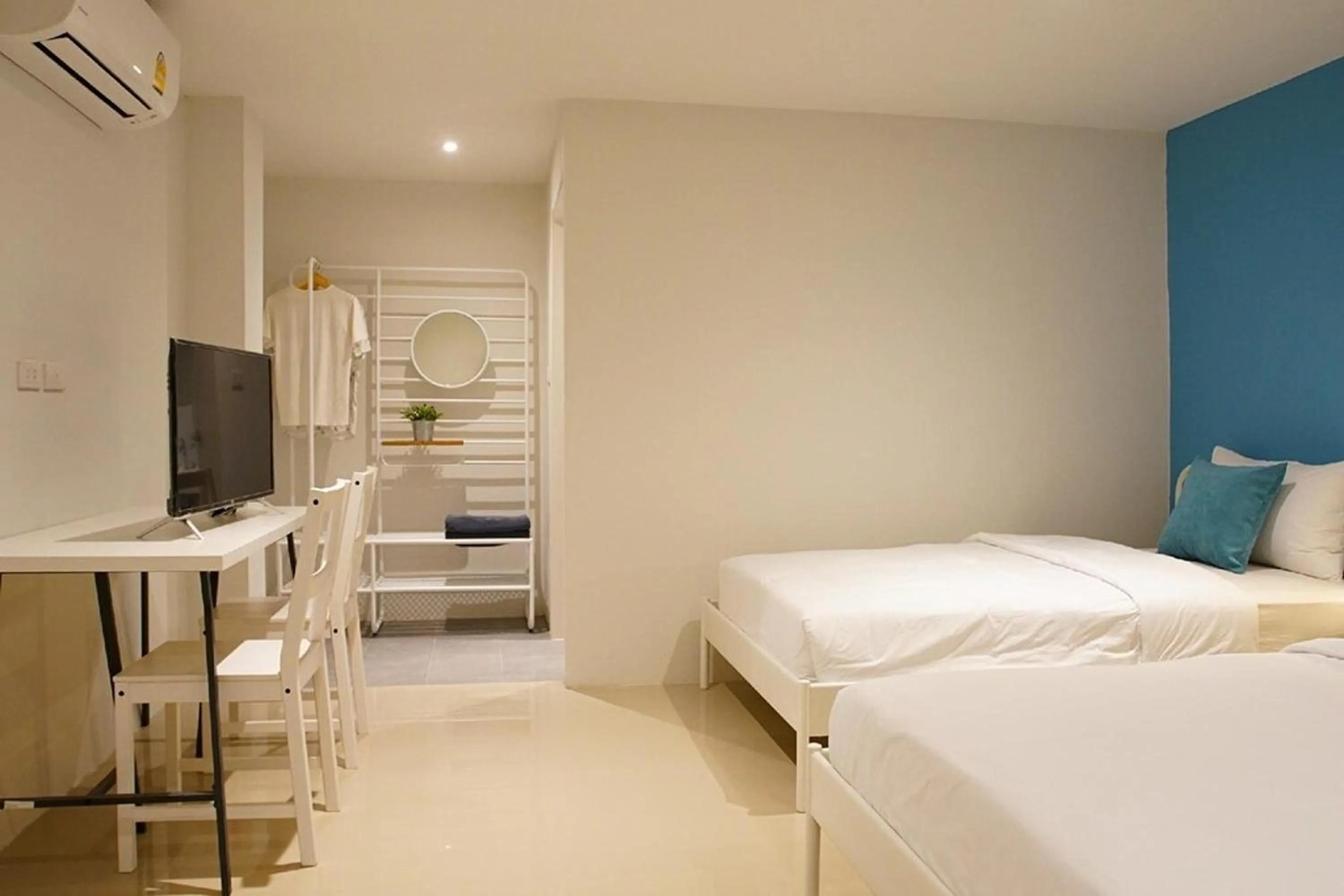 Bedroom, Bed in ME U Hostel Pattaya