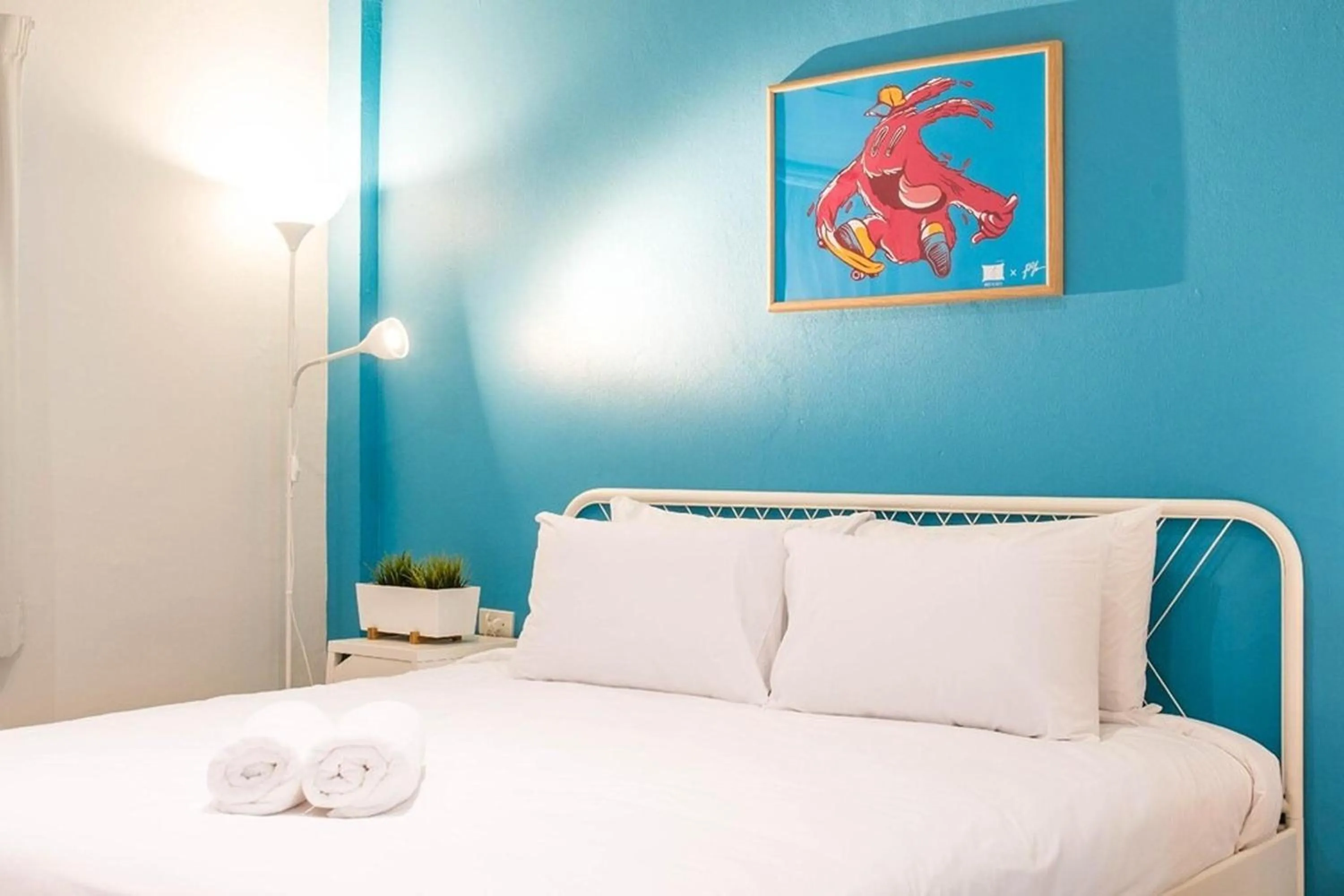 Bedroom, Bed in ME U Hostel Pattaya