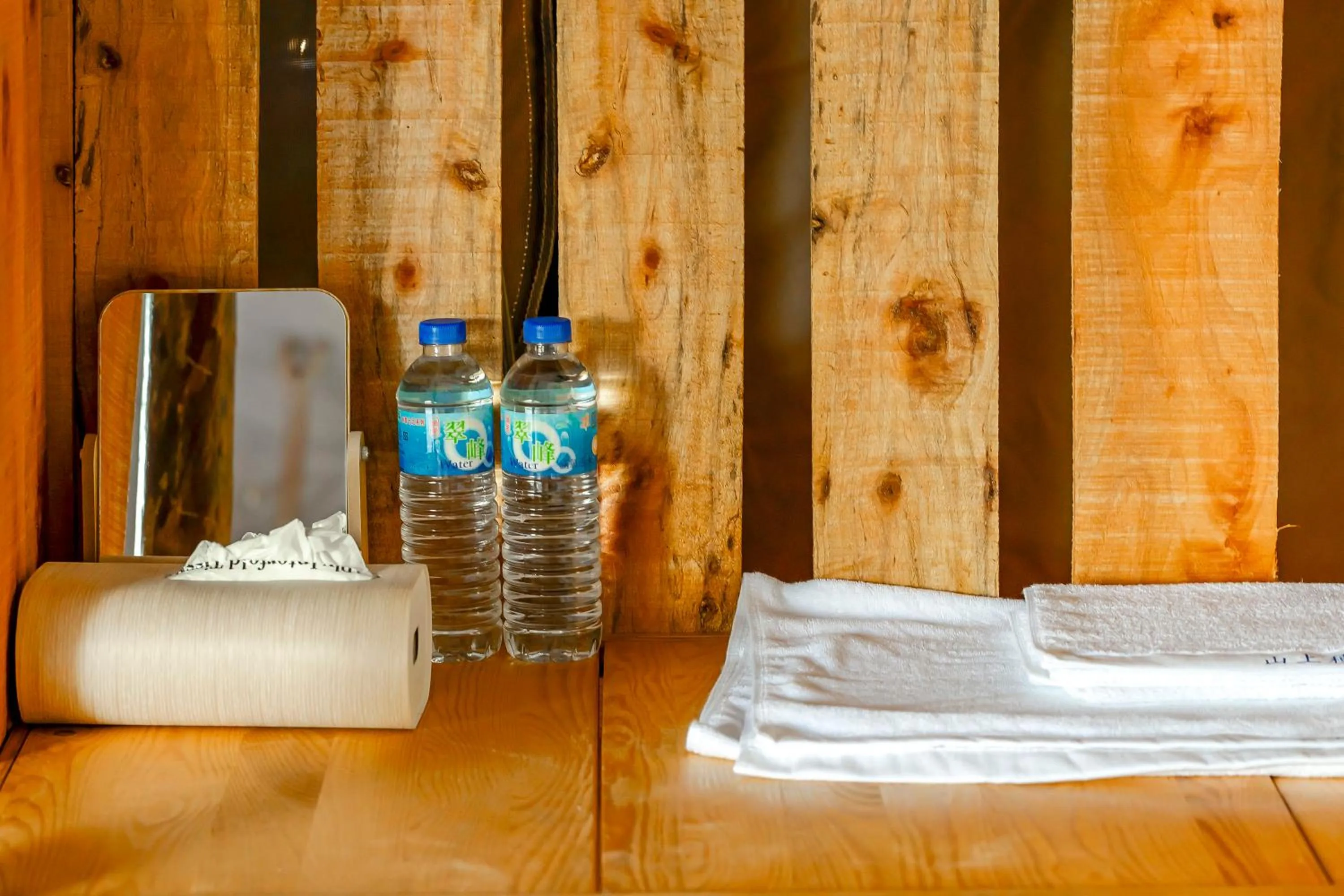 towels in Grow Tree Glamping