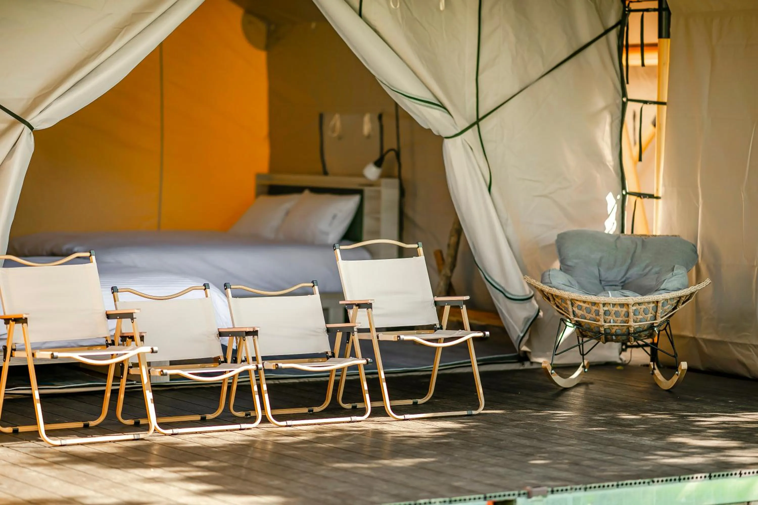 Patio in Grow Tree Glamping