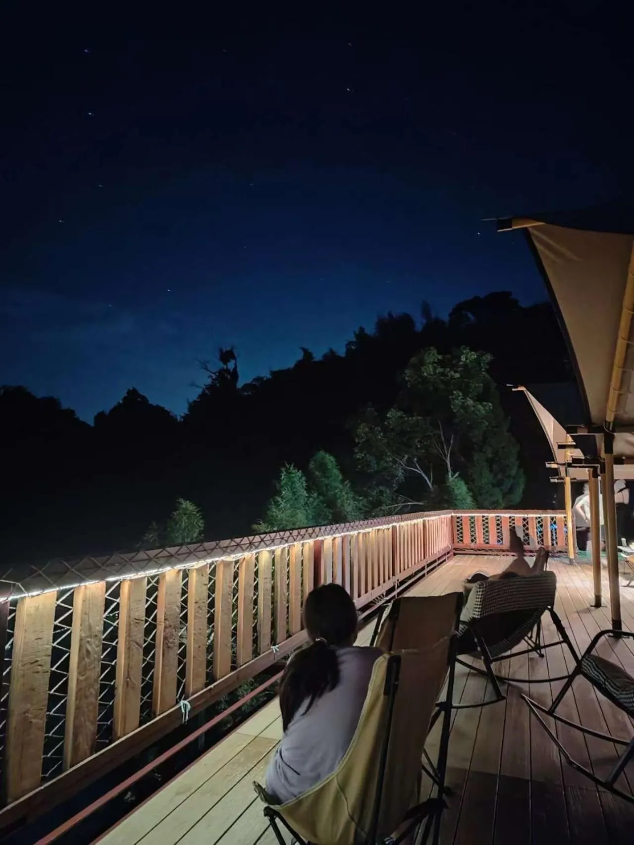 Patio in Grow Tree Glamping