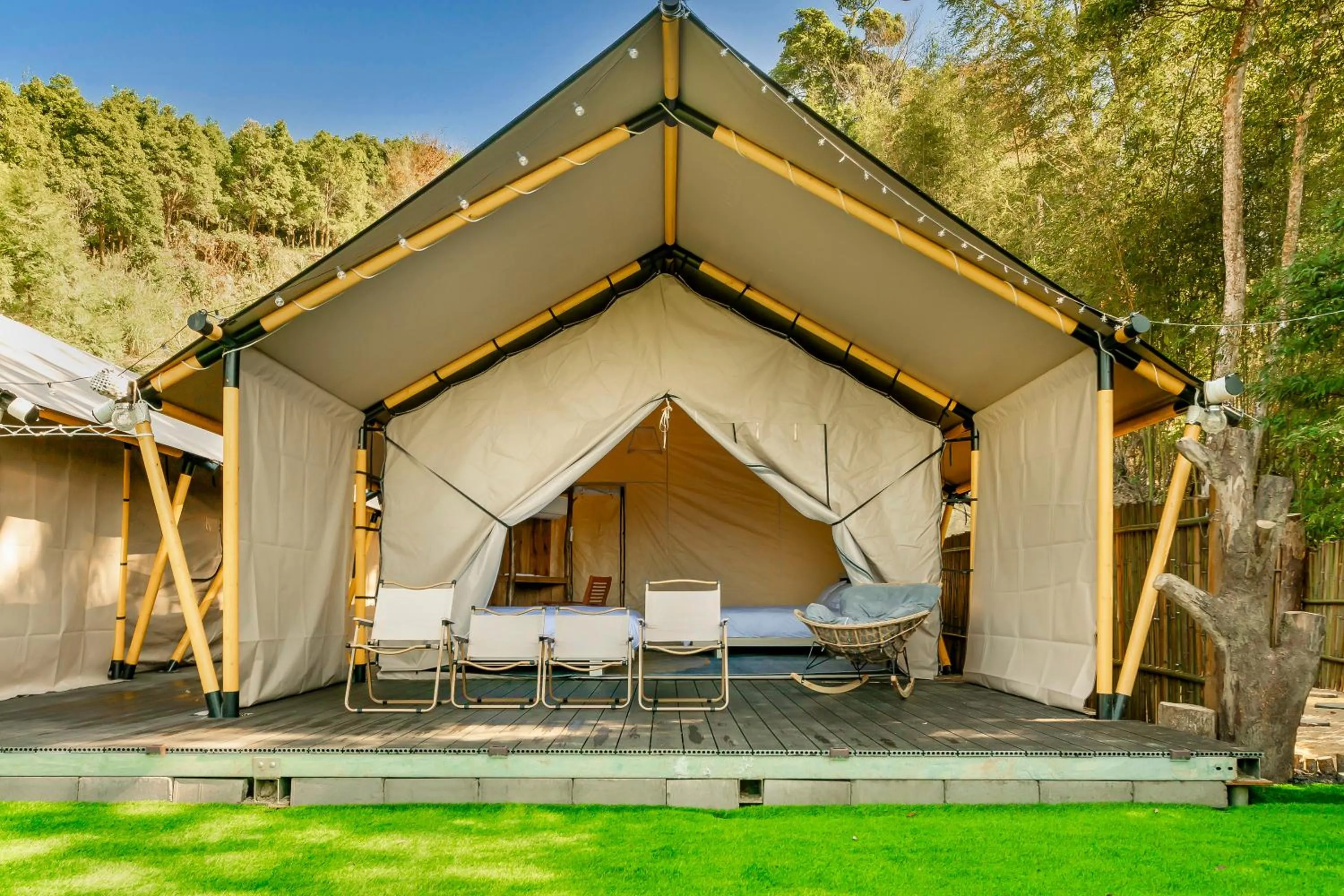 Property building in Grow Tree Glamping