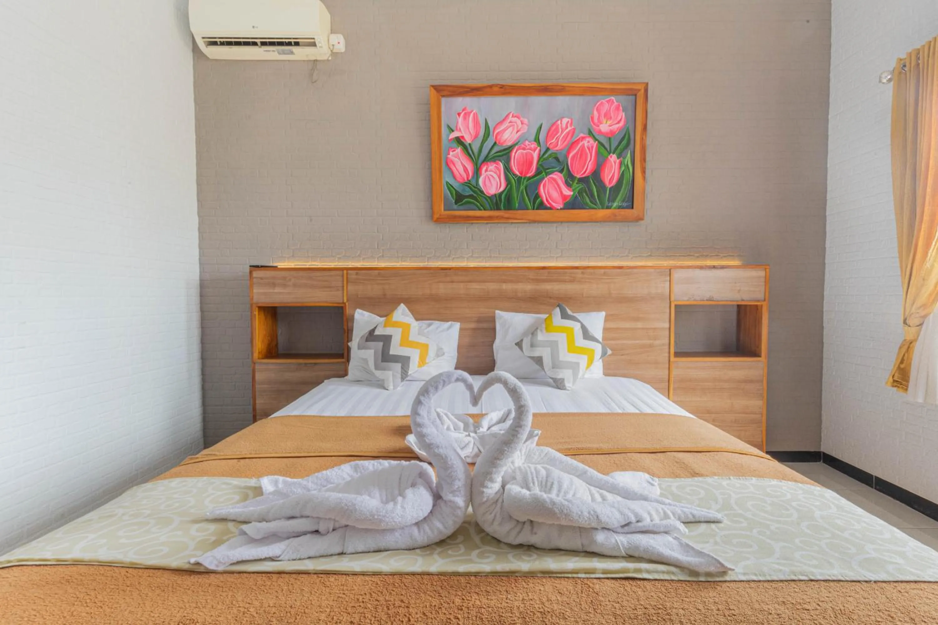 Bedroom, Bed in Hotel Griya Katarina