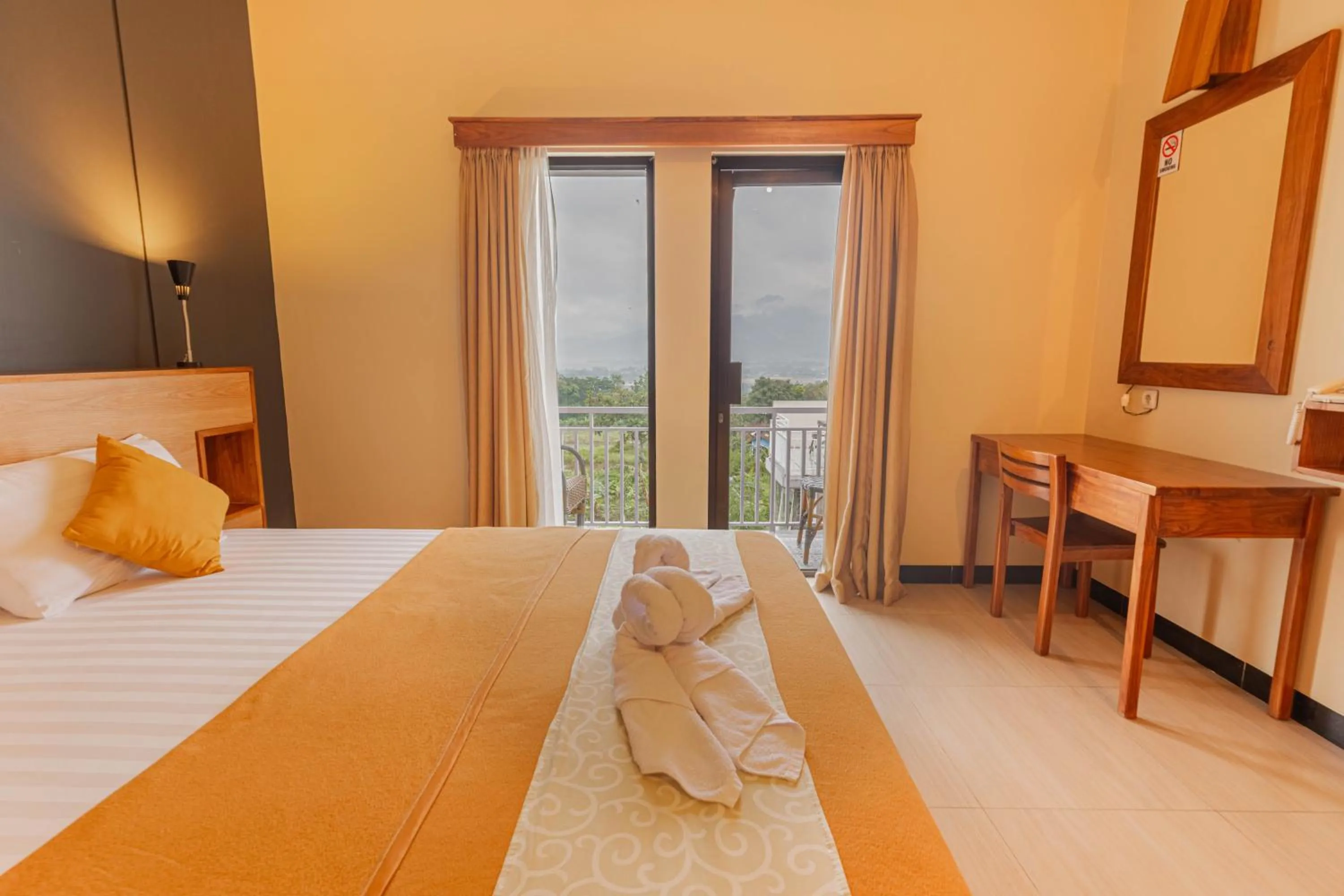 Bed in Hotel Griya Katarina