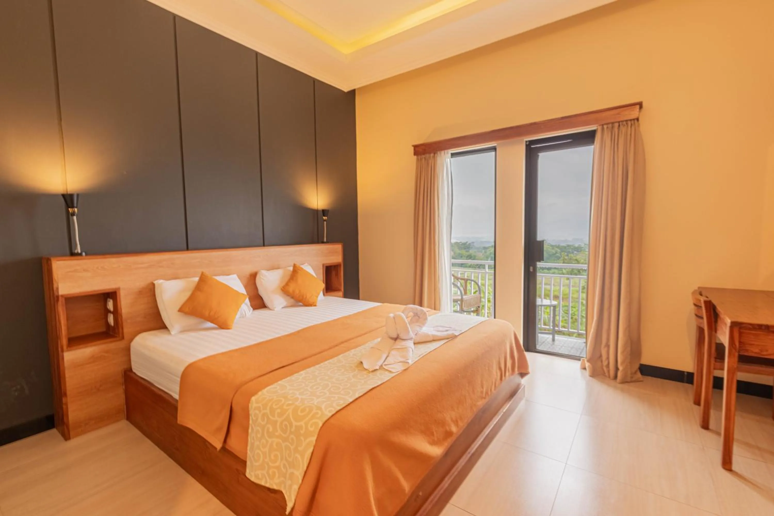 Bed in Hotel Griya Katarina