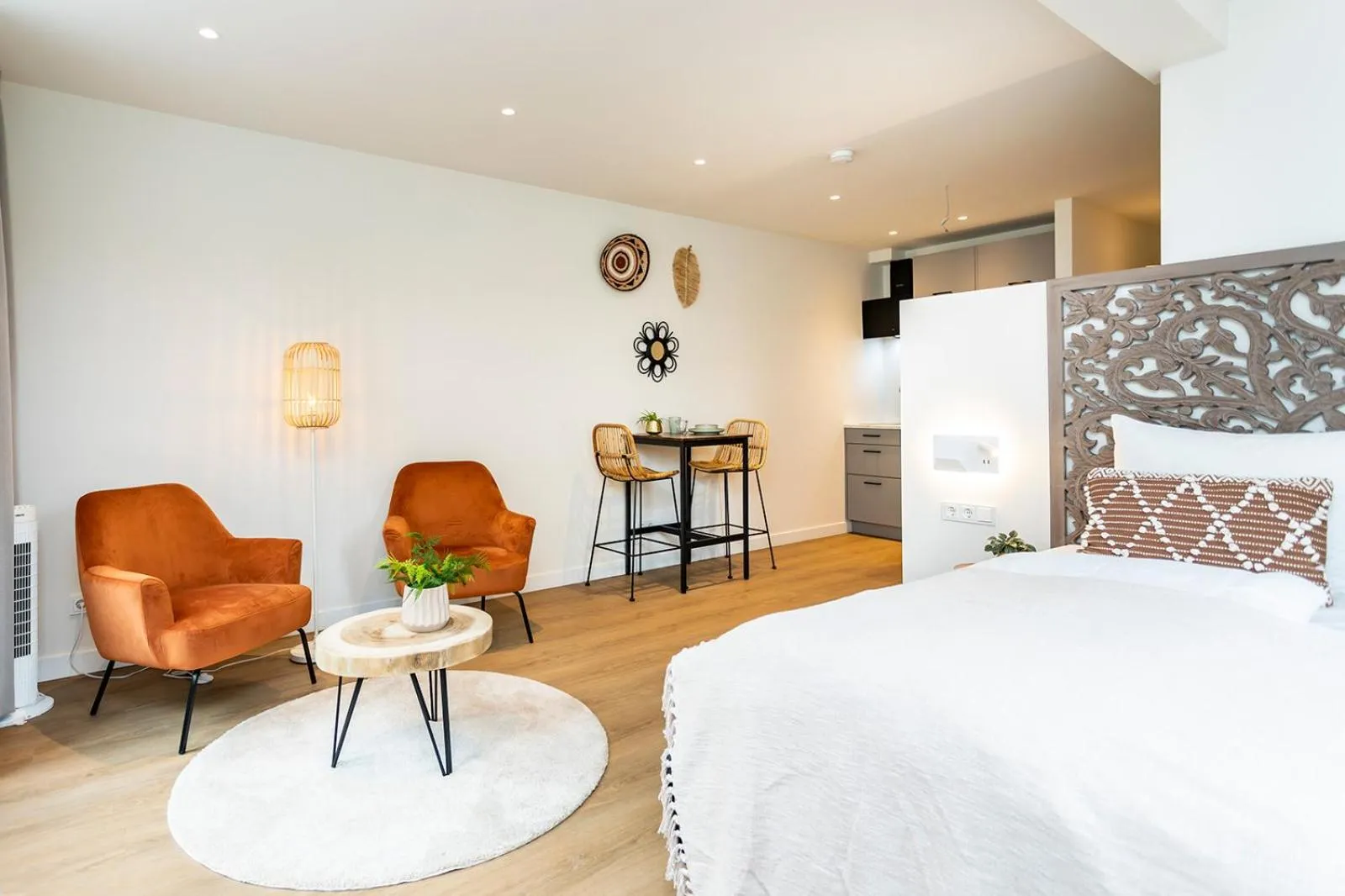 Seating area, Bed in Hotel Botterweck