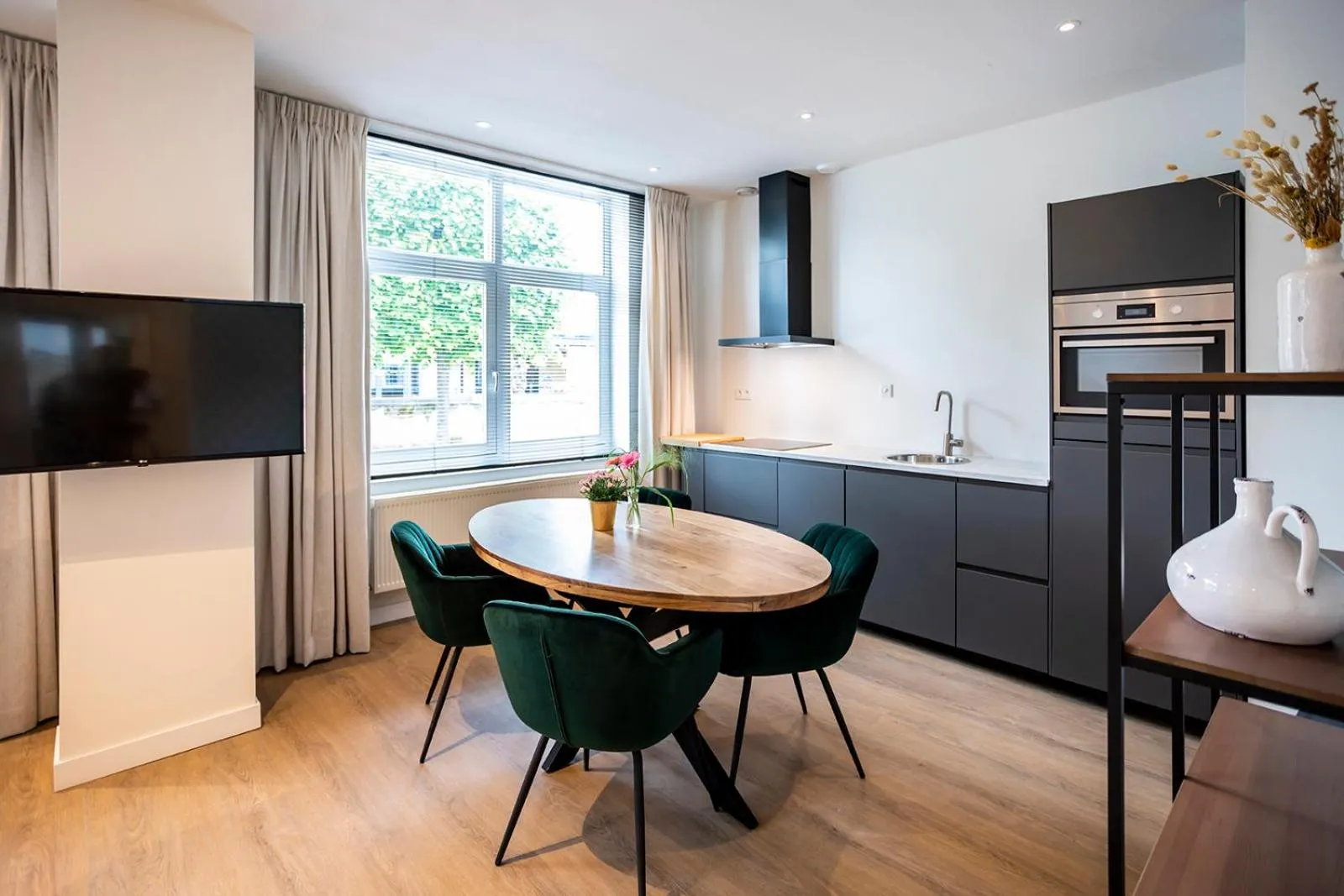 Kitchen or kitchenette in Hotel Botterweck