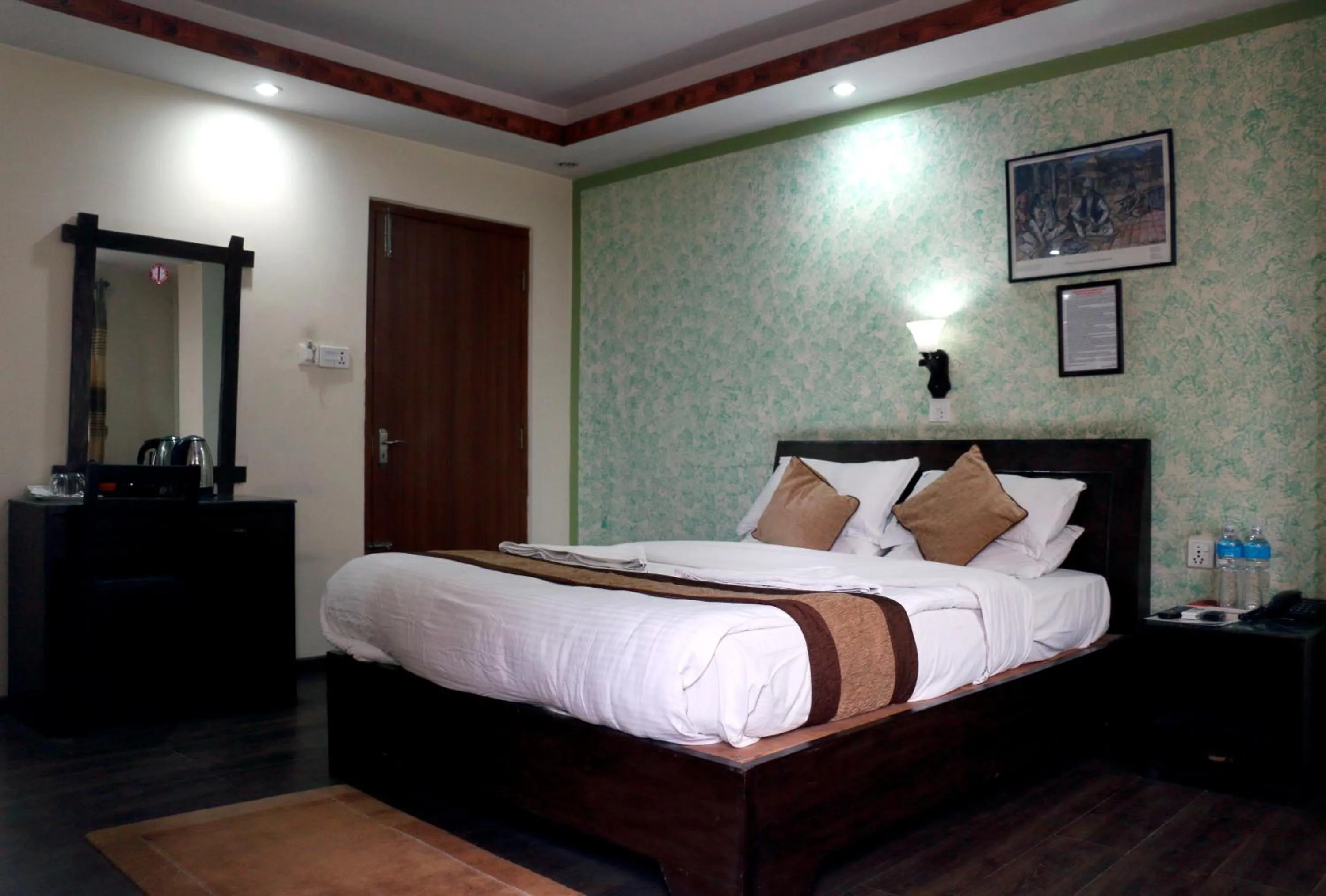 Bedroom in Alpine Hotel & Apartment