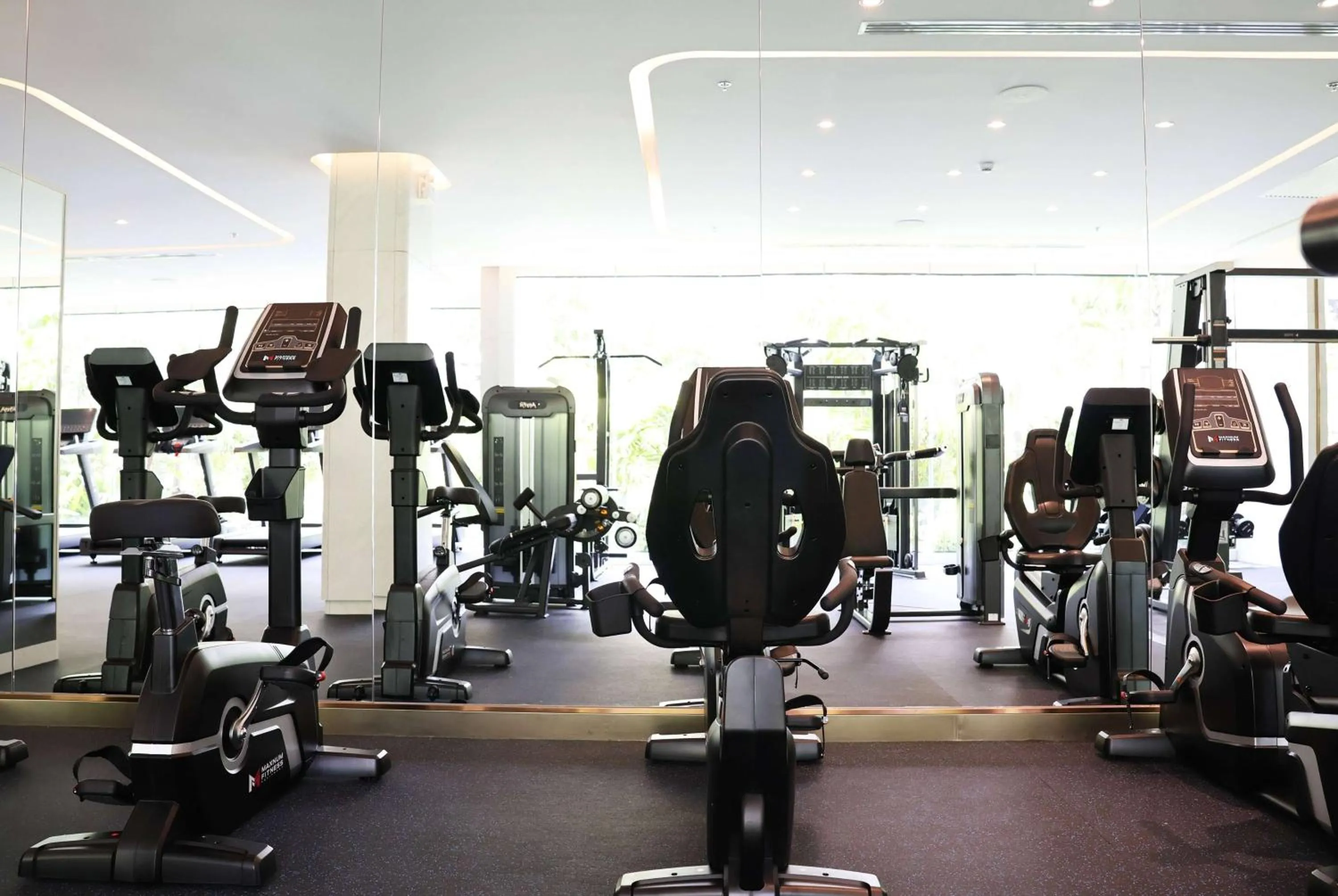 Fitness centre/facilities in Wyndham Jomtien Pattaya