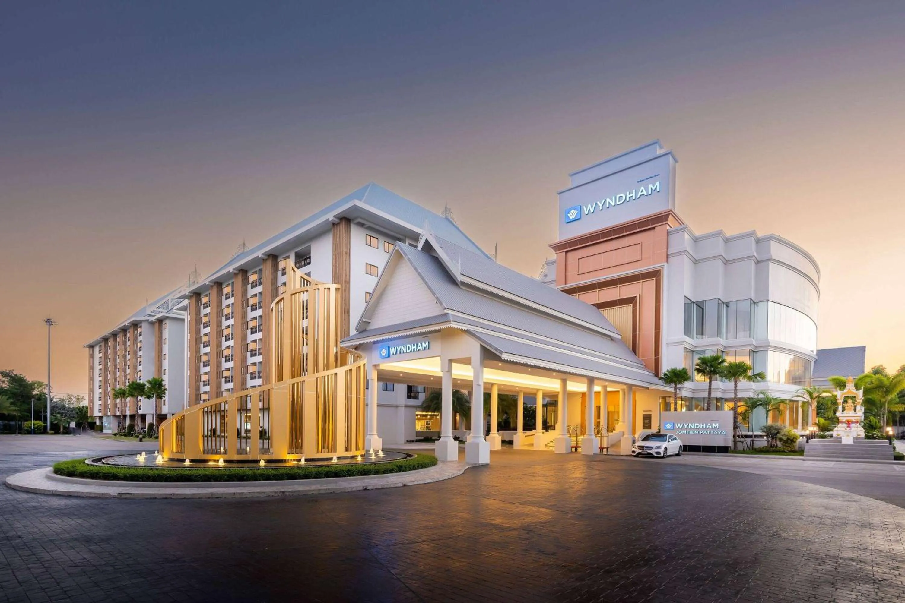 Property building in Wyndham Jomtien Pattaya