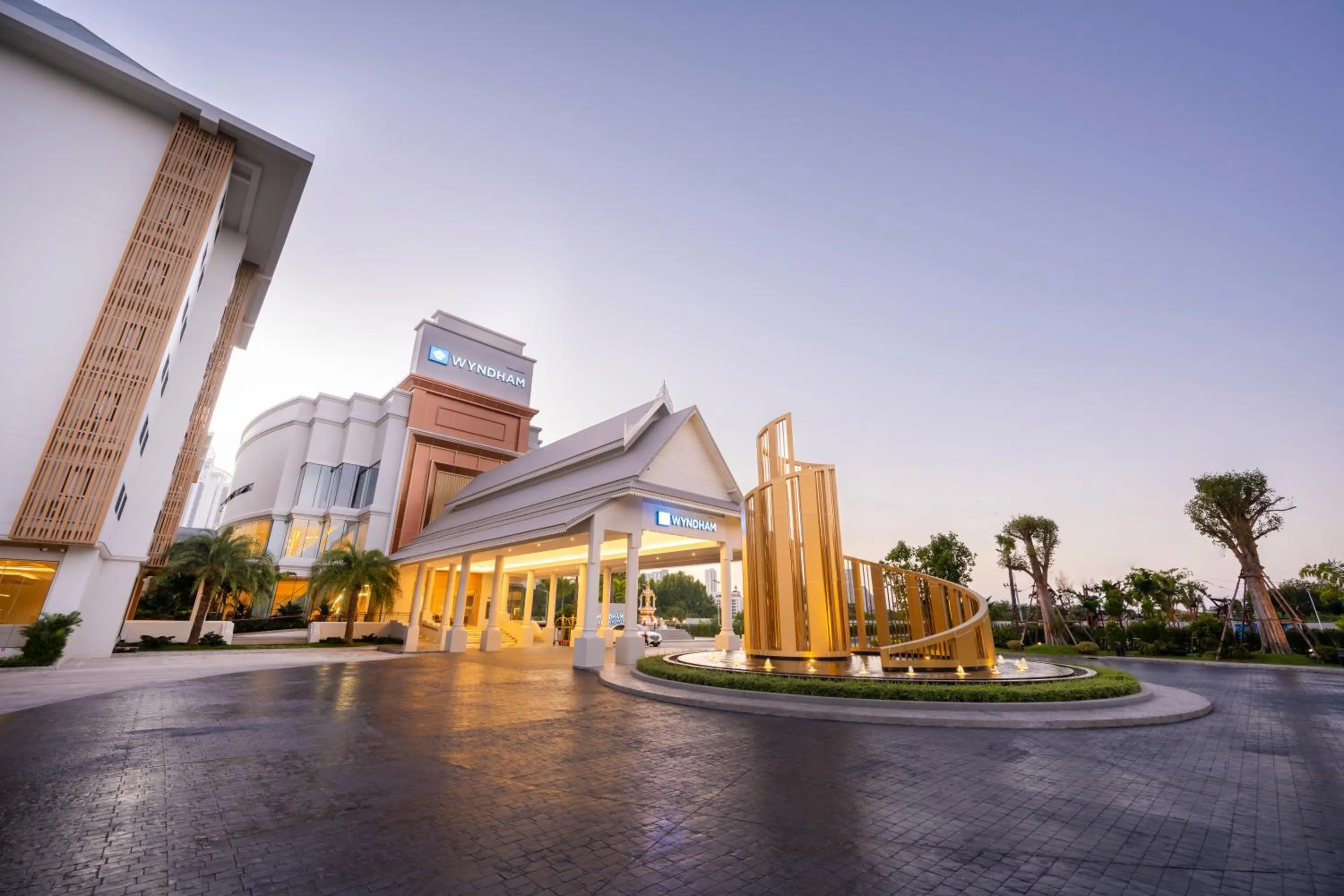 Property building in Wyndham Jomtien Pattaya