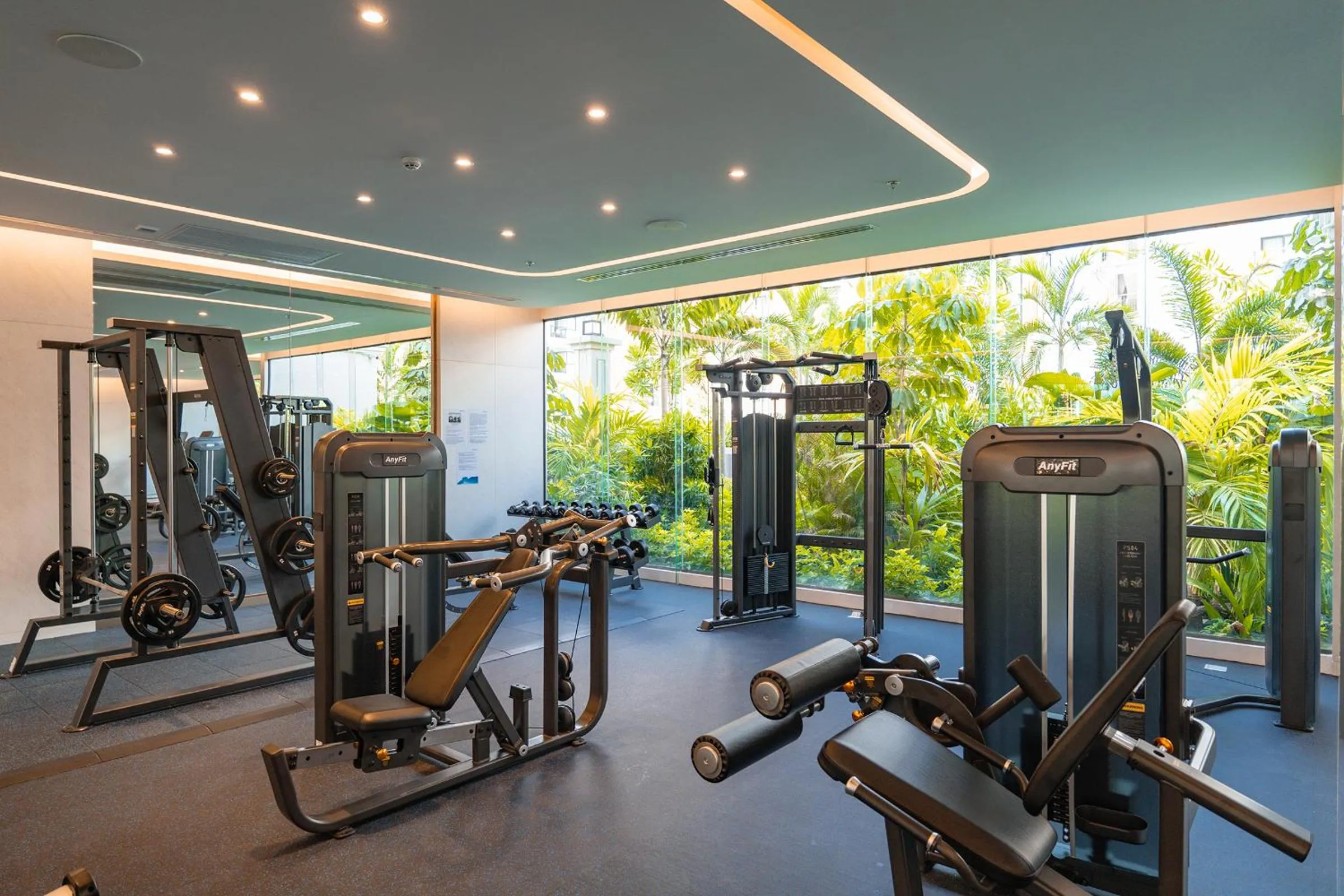 Fitness centre/facilities in Wyndham Jomtien Pattaya