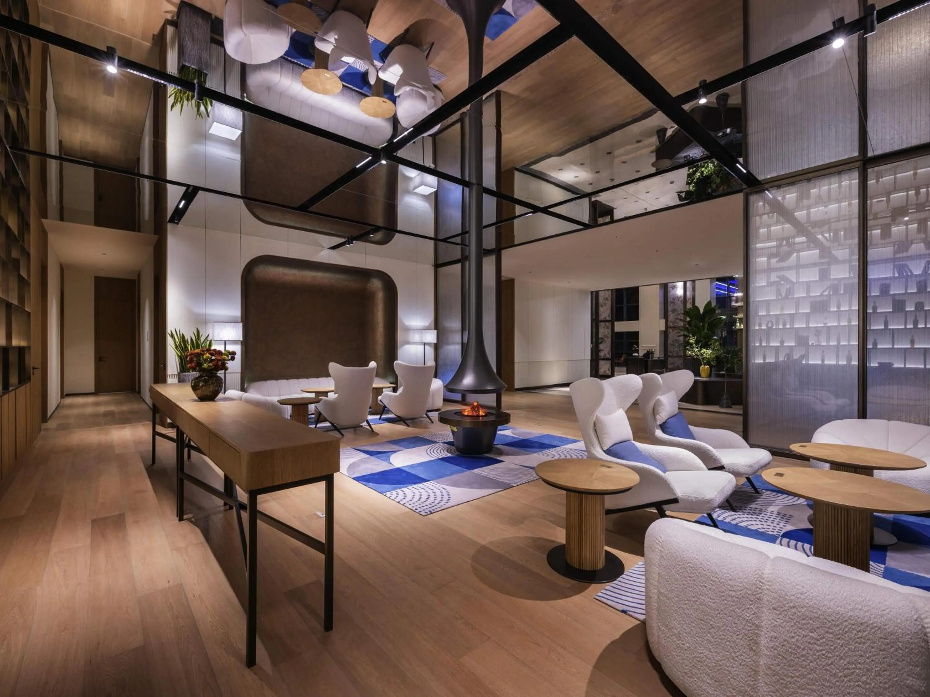 Lounge or bar in Novotel Shanghai JingAn