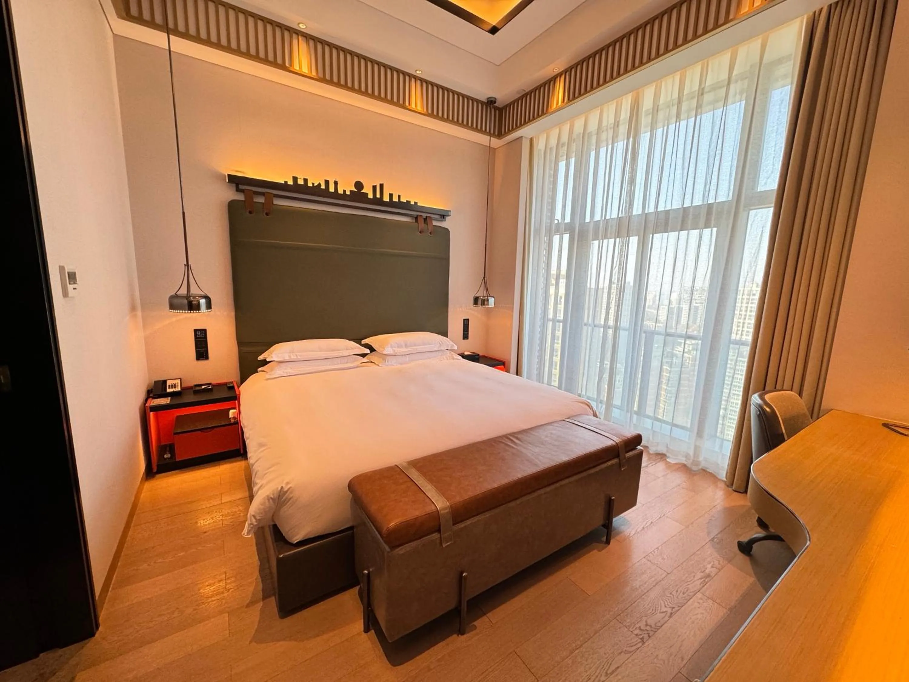 Bed in Novotel Hangzhou East Railway Station