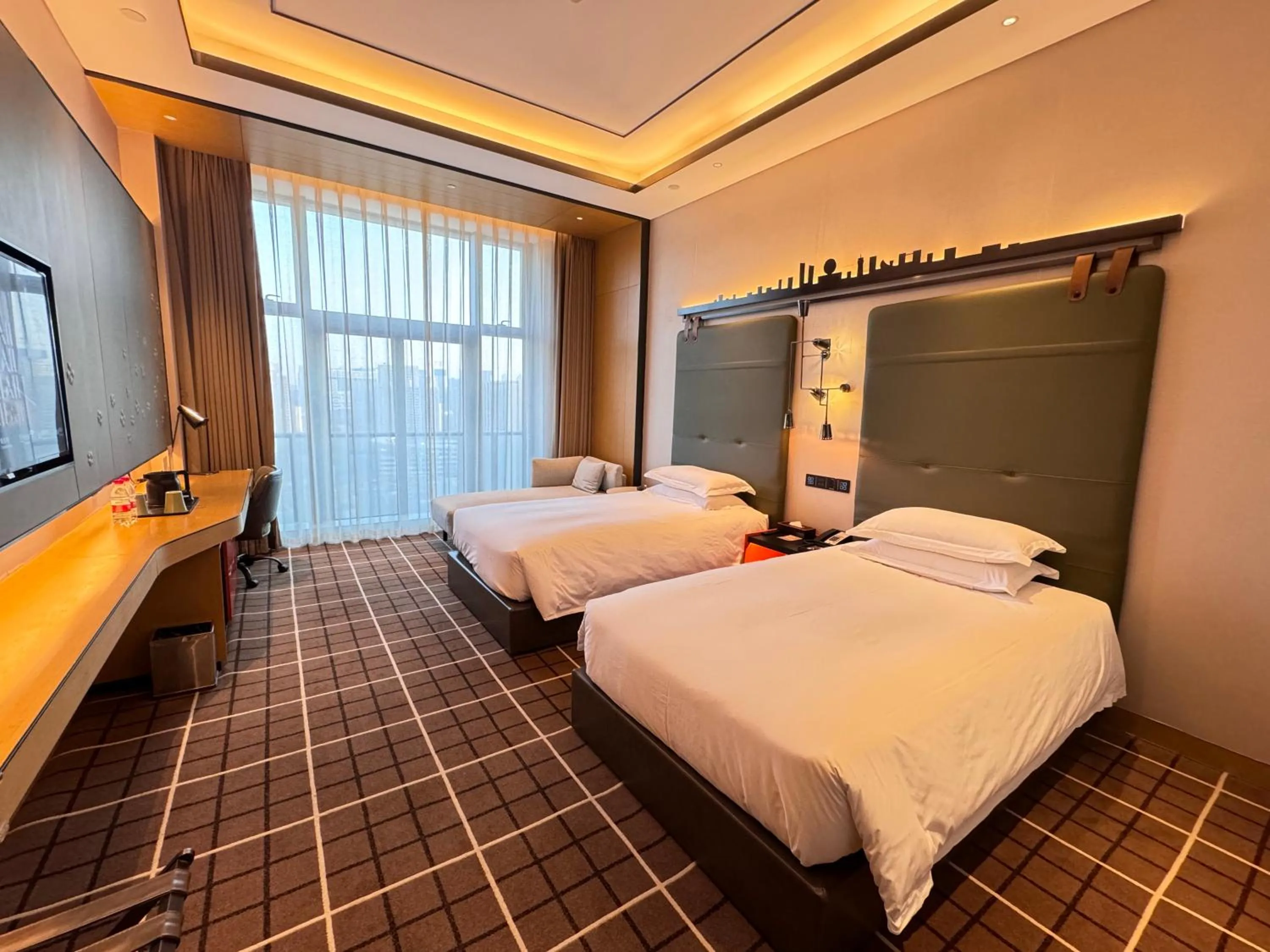 Bed in Novotel Hangzhou East Railway Station
