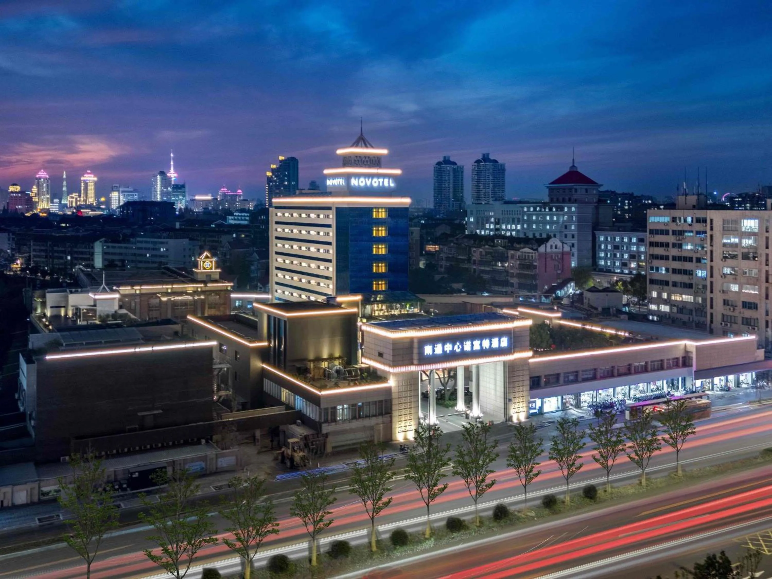 Property building in Novotel Nantong Center