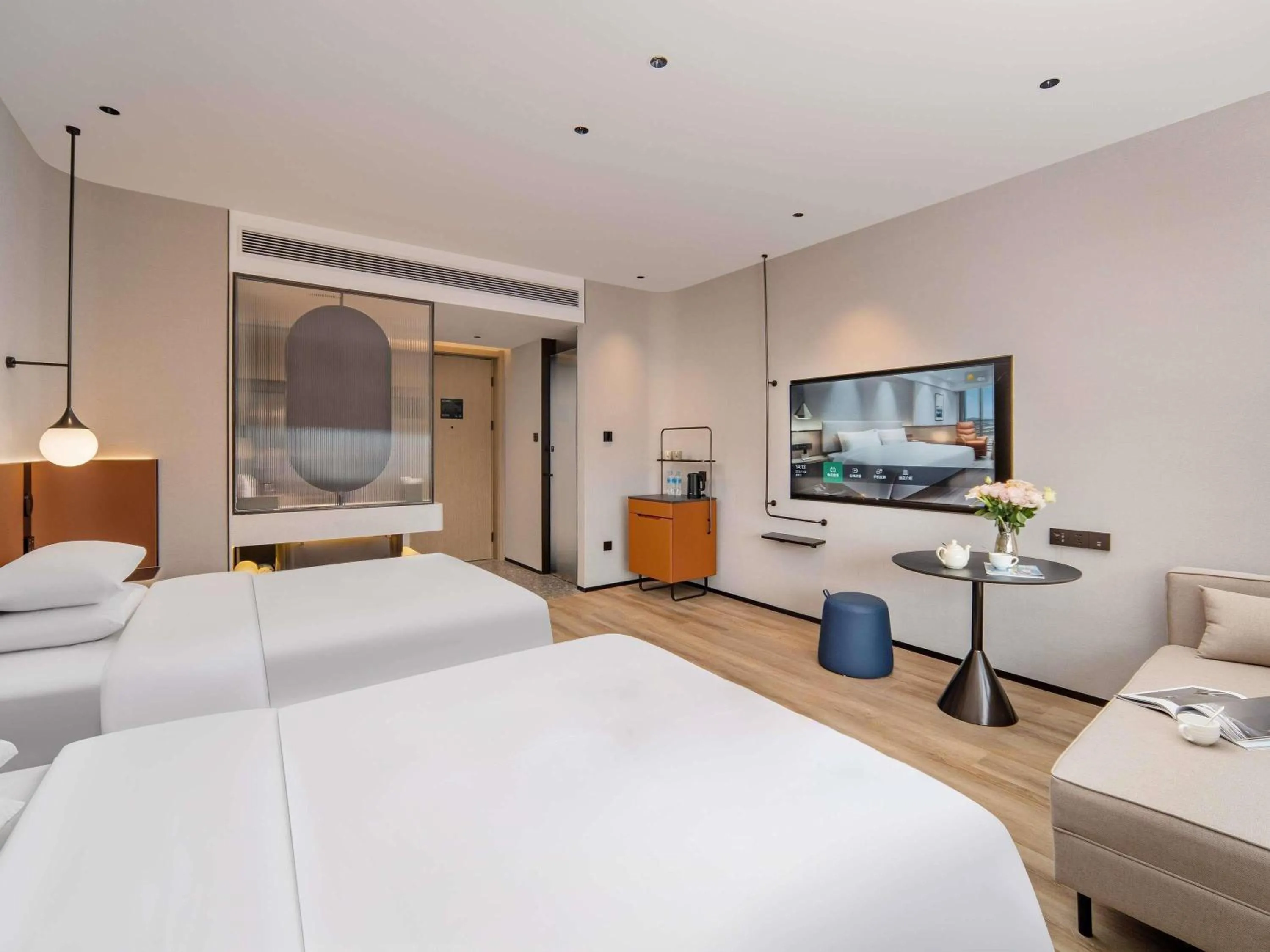 Bedroom, Bed in Novotel Nantong Center