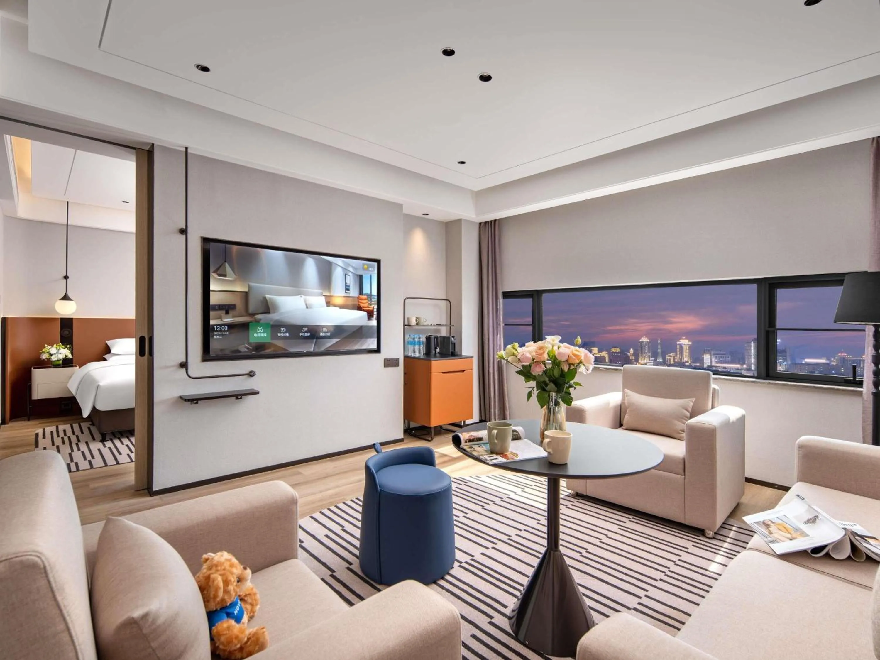 Bedroom in Novotel Nantong Center